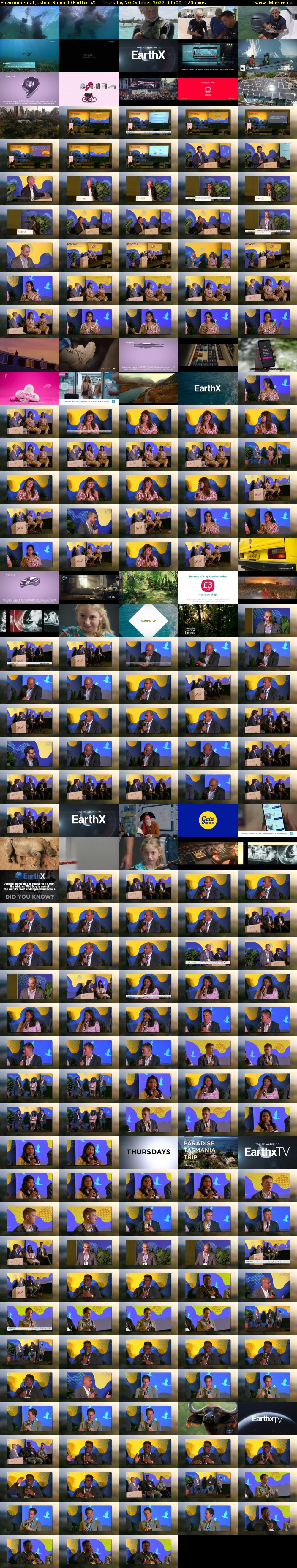 Environmental Justice Summit (EarthxTV) Thursday 20 October 2022 00:00 - 02:00