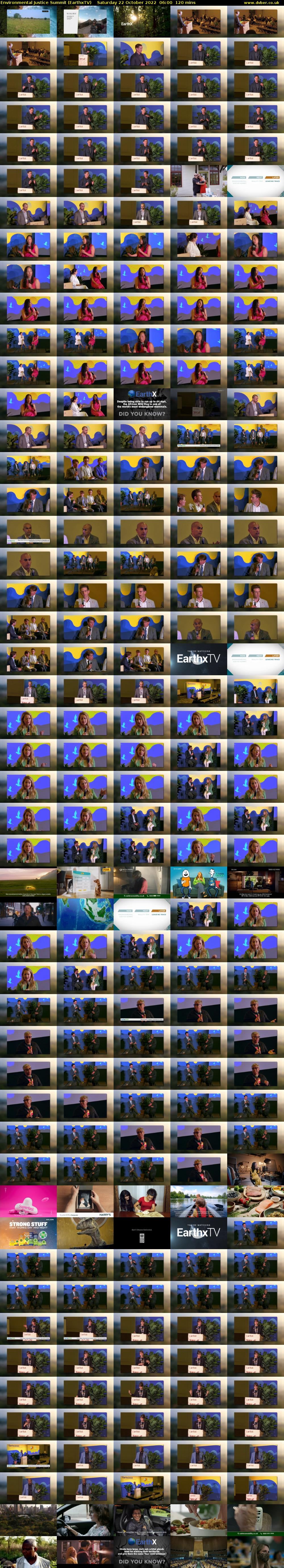 Environmental Justice Summit (EarthxTV) Saturday 22 October 2022 06:00 - 08:00