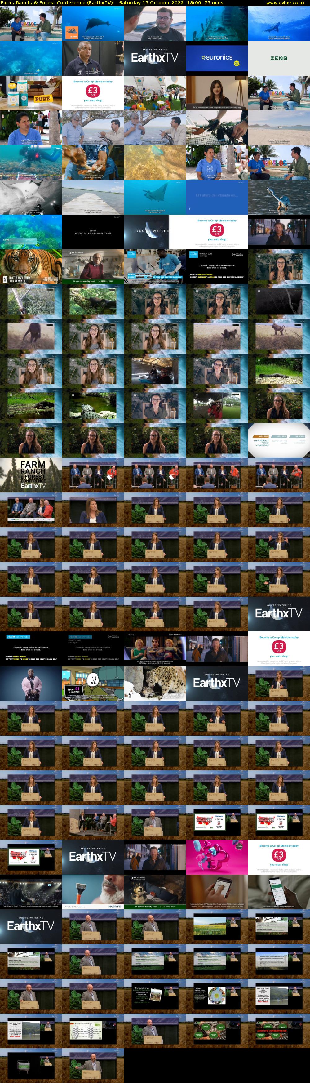 Farm, Ranch, & Forest Conference (EarthxTV) Saturday 15 October 2022 18:00 - 19:15