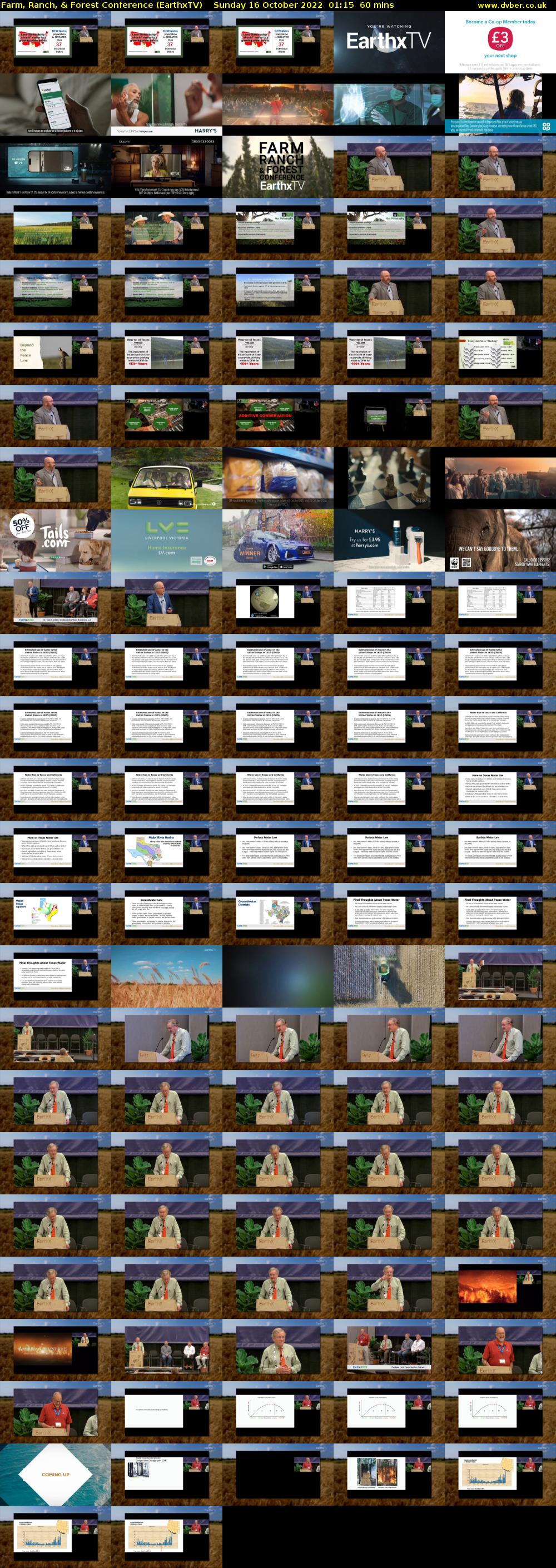Farm, Ranch, & Forest Conference (EarthxTV) Sunday 16 October 2022 01:15 - 02:15