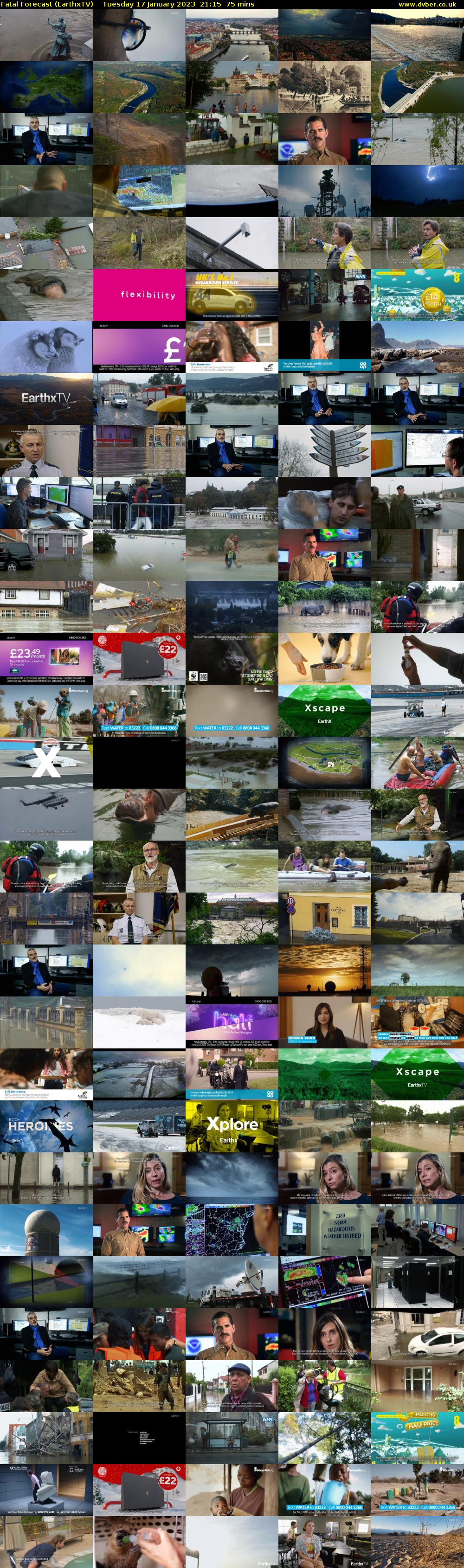 Fatal Forecast (EarthxTV) Tuesday 17 January 2023 21:15 - 22:30