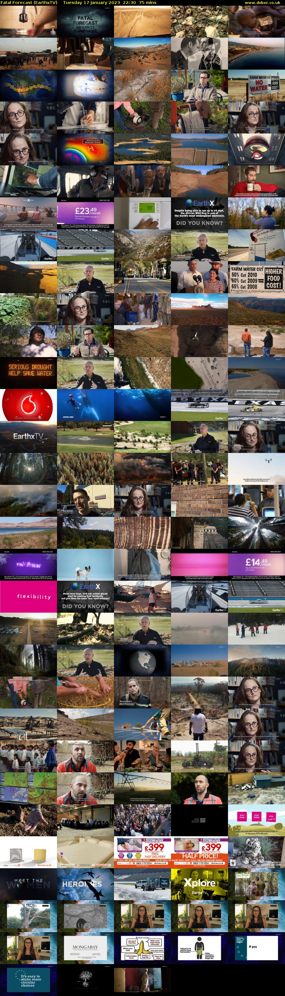 Fatal Forecast (EarthxTV) Tuesday 17 January 2023 22:30 - 23:45