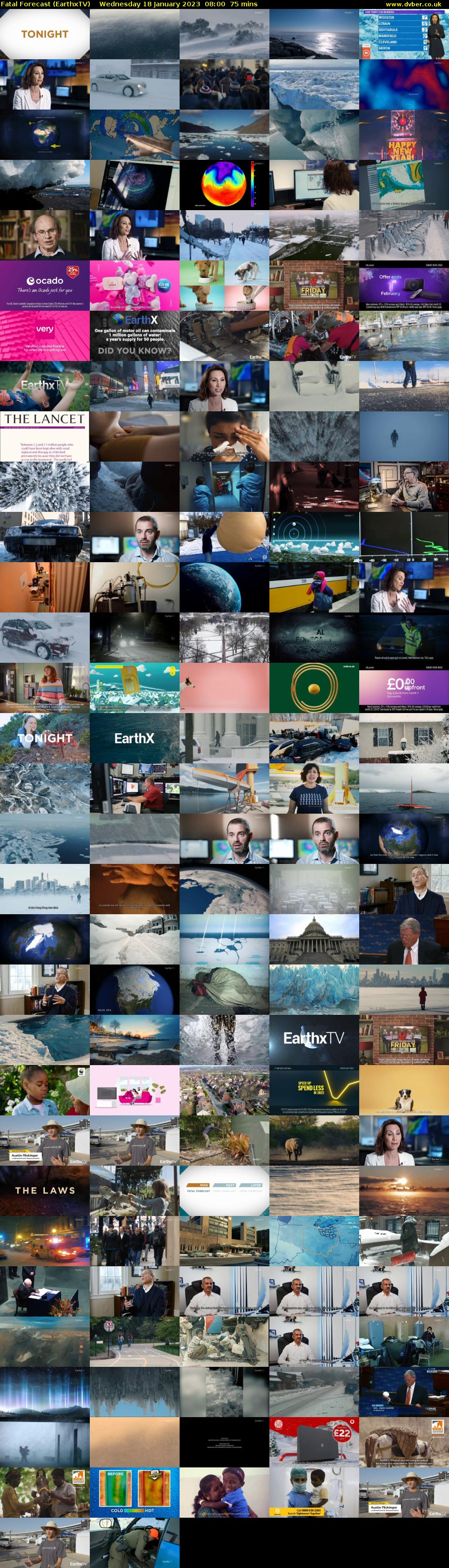 Fatal Forecast (EarthxTV) Wednesday 18 January 2023 08:00 - 09:15
