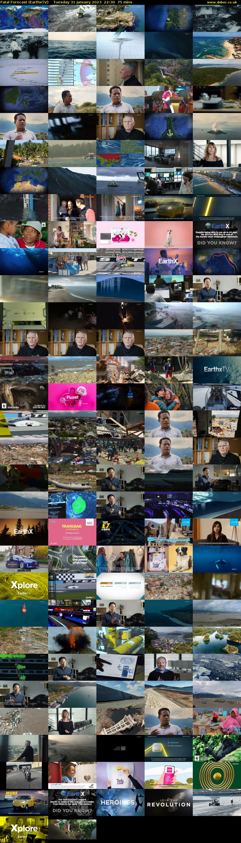Fatal Forecast (EarthxTV) Tuesday 31 January 2023 22:30 - 23:45