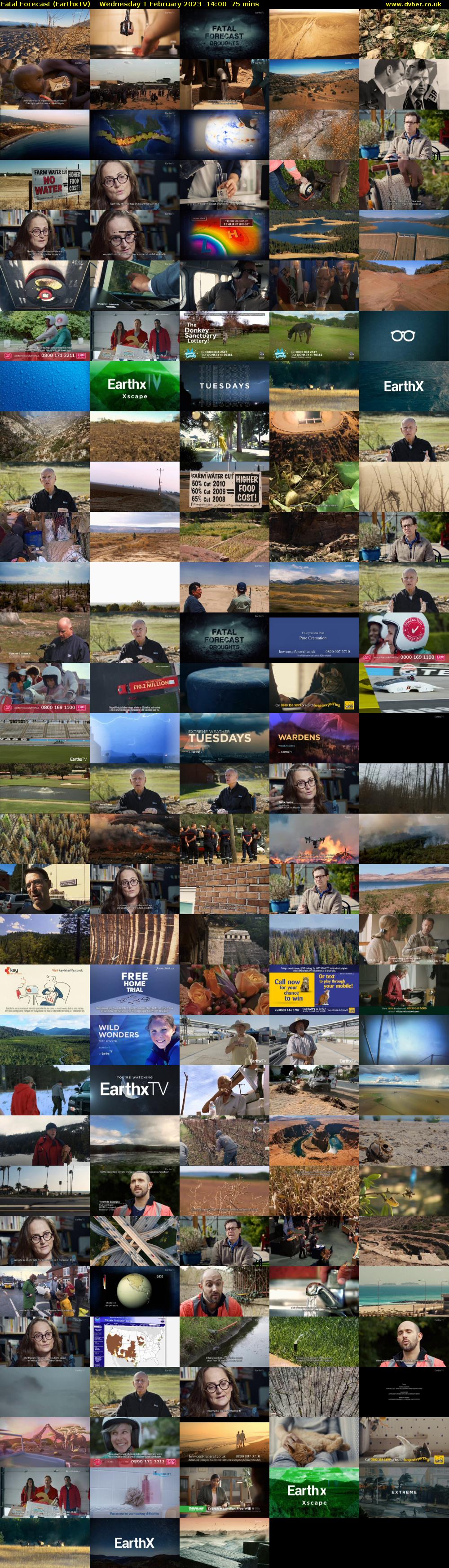 Fatal Forecast (EarthxTV) Wednesday 1 February 2023 14:00 - 15:15