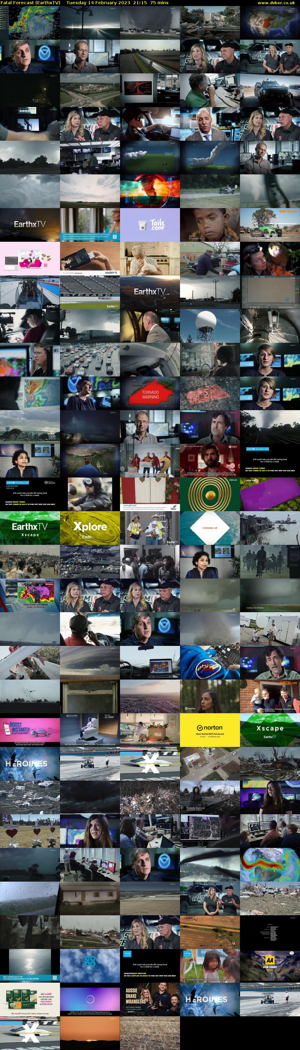 Fatal Forecast (EarthxTV) Tuesday 14 February 2023 21:15 - 22:30