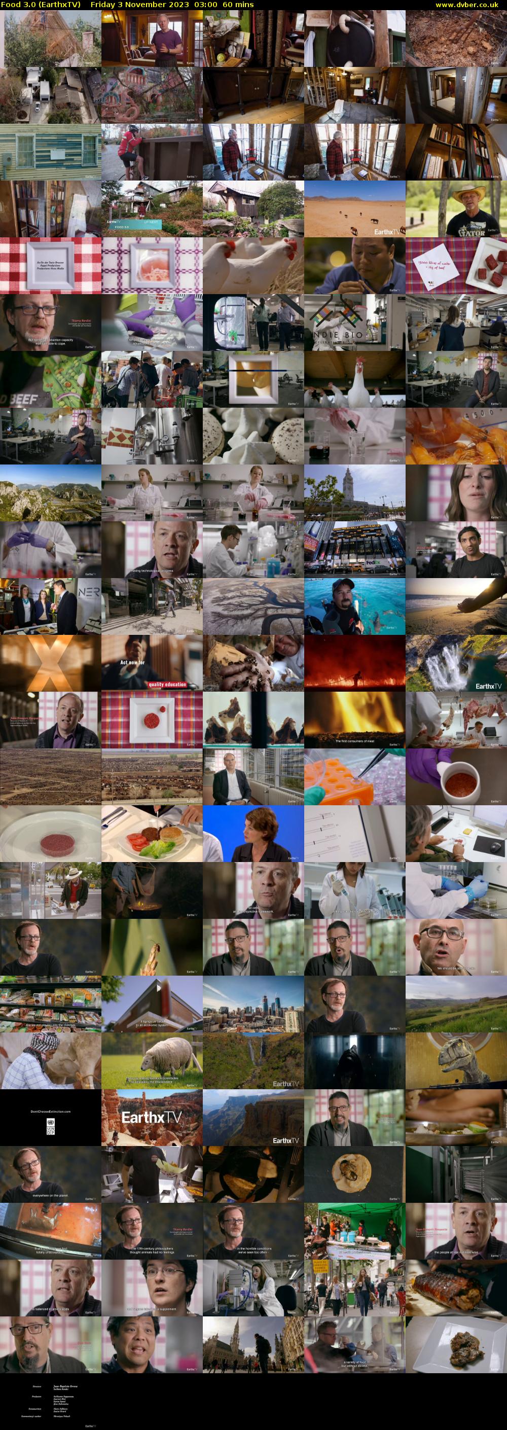 Food 3.0 (EarthxTV) Friday 3 November 2023 03:00 - 04:00