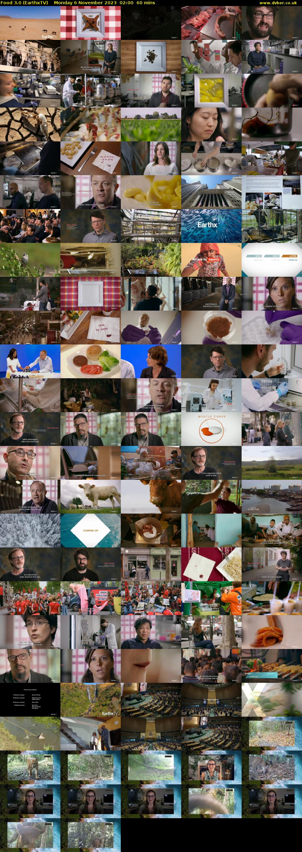 Food 3.0 (EarthxTV) Monday 6 November 2023 02:00 - 03:00