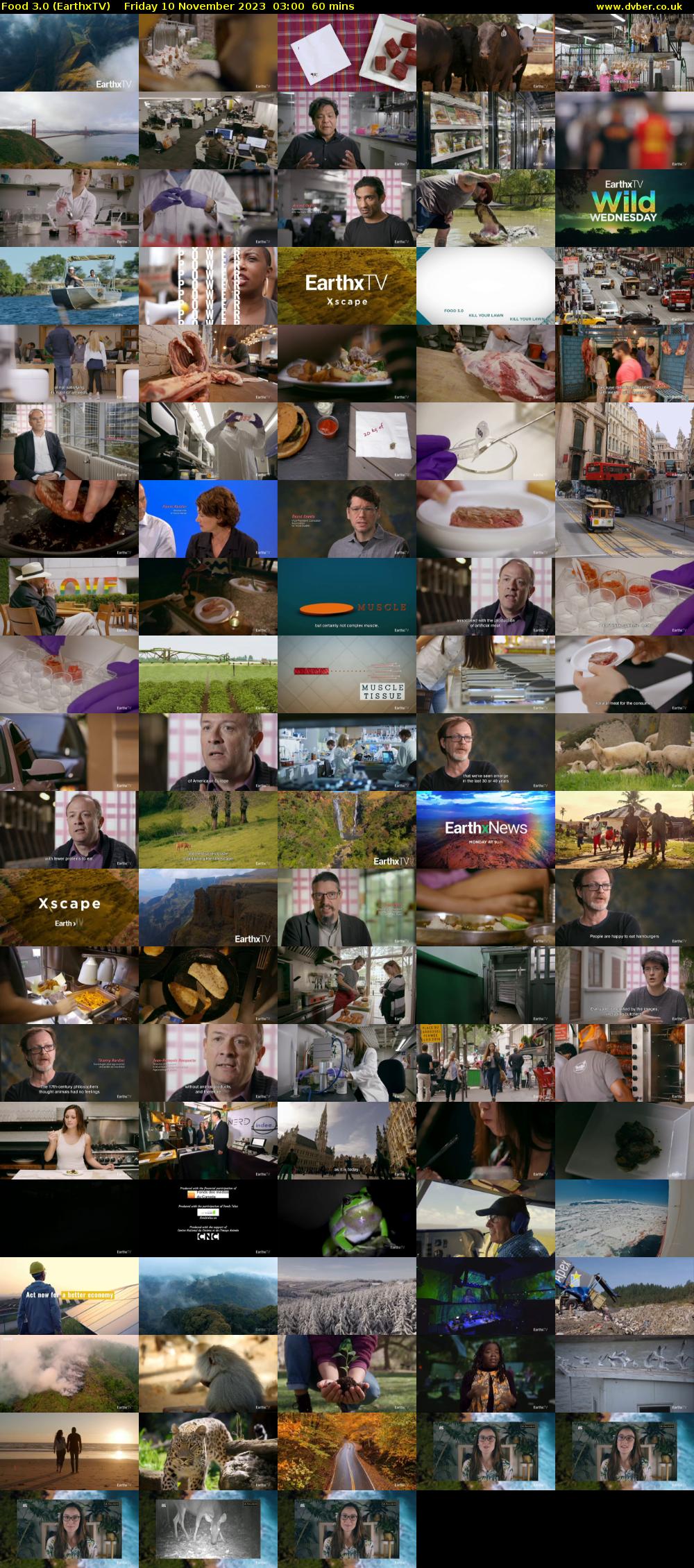 Food 3.0 (EarthxTV) Friday 10 November 2023 03:00 - 04:00