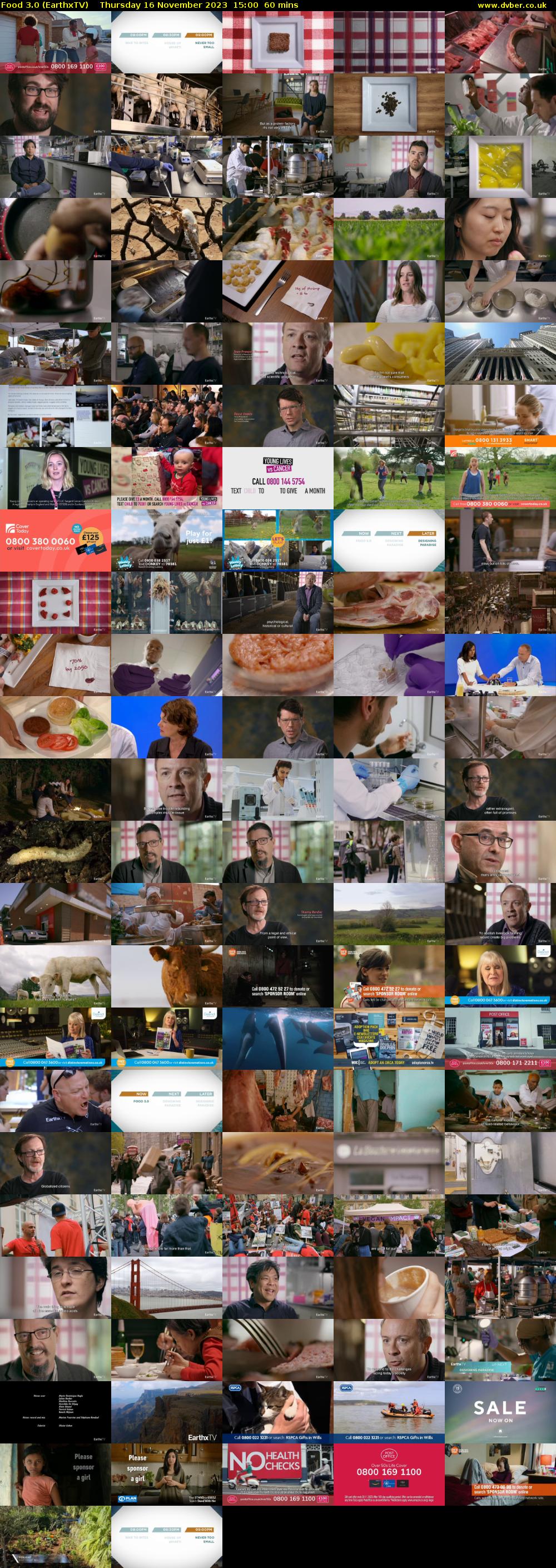 Food 3.0 (EarthxTV) Thursday 16 November 2023 15:00 - 16:00