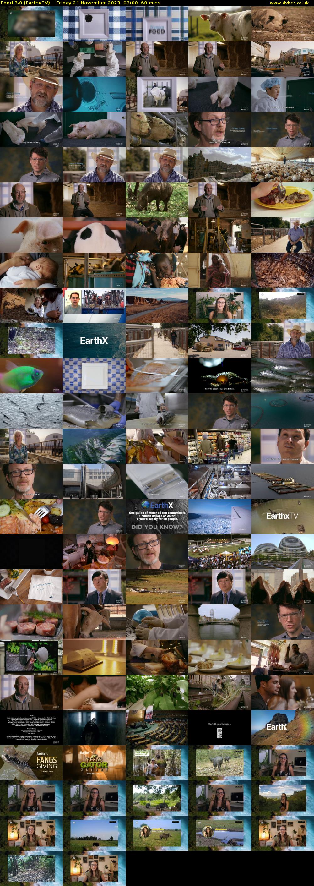 Food 3.0 (EarthxTV) Friday 24 November 2023 03:00 - 04:00