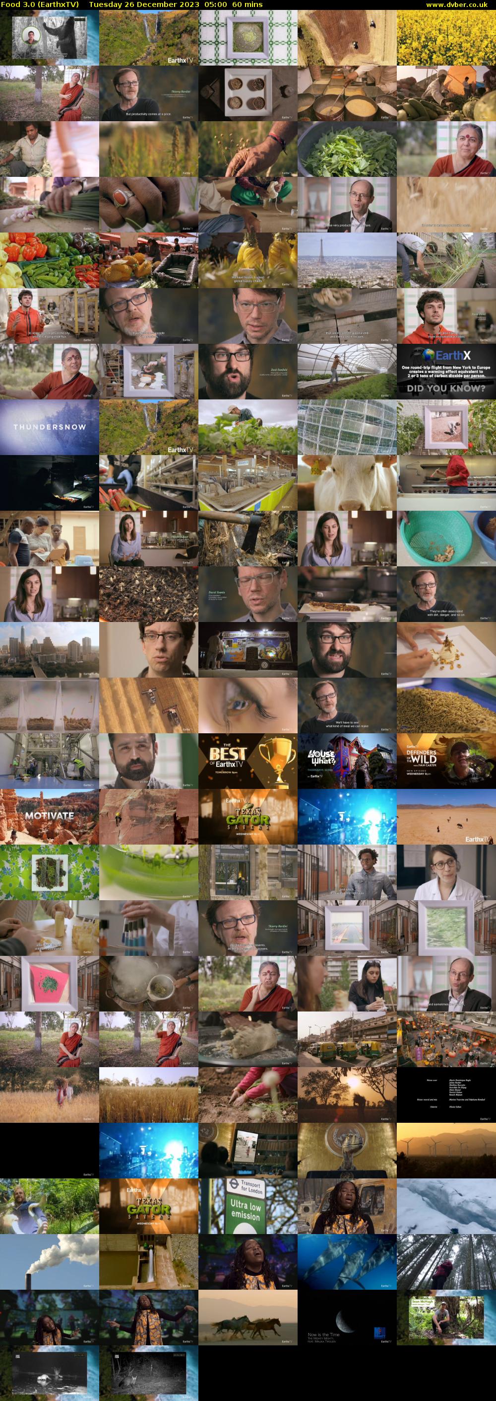 Food 3.0 (EarthxTV) Tuesday 26 December 2023 05:00 - 06:00