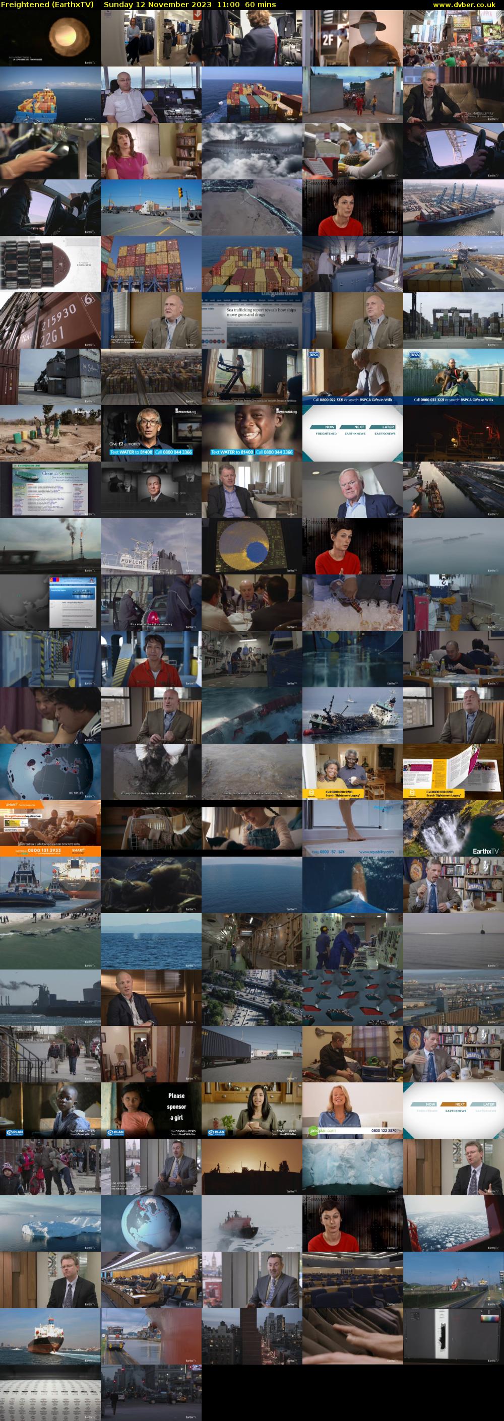 Freightened (EarthxTV) Sunday 12 November 2023 11:00 - 12:00