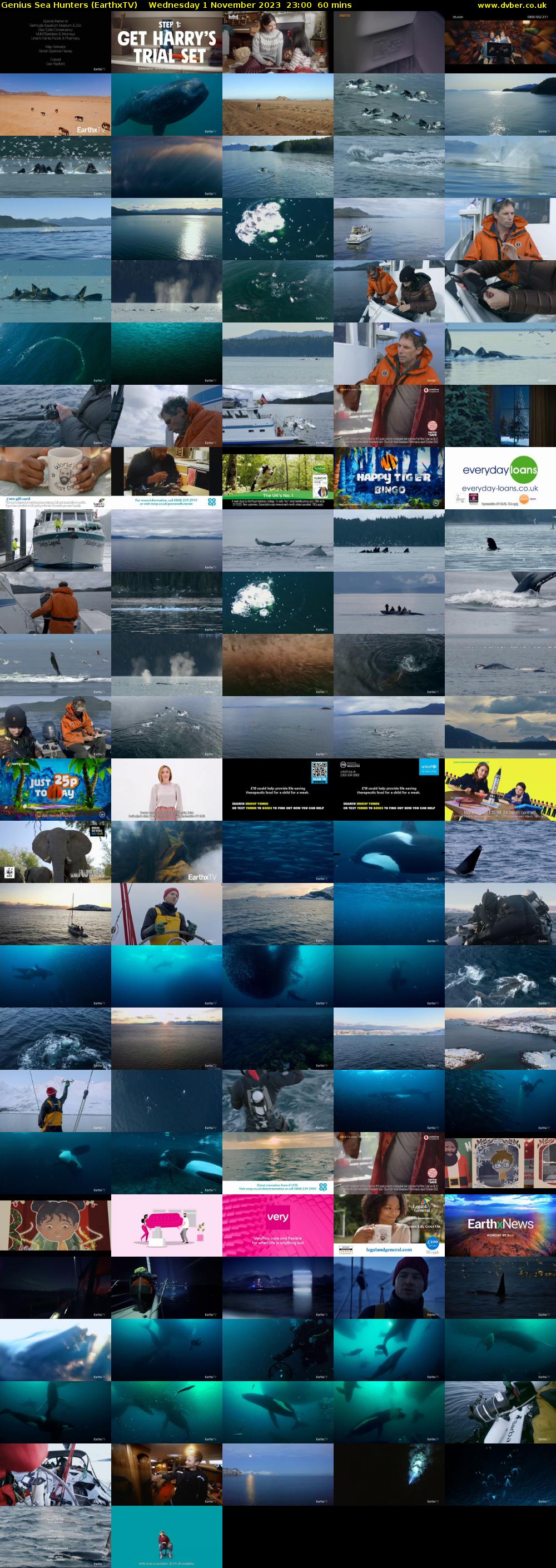Genius Sea Hunters (EarthxTV) Wednesday 1 November 2023 23:00 - 00:00