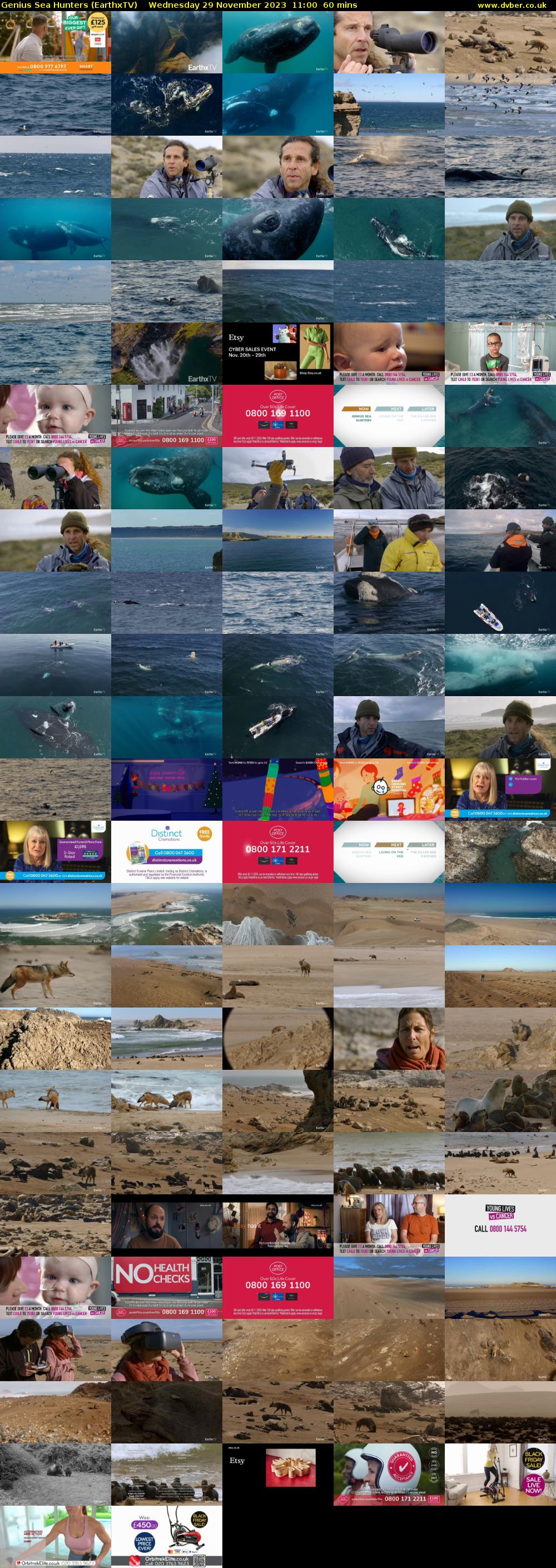 Genius Sea Hunters (EarthxTV) Wednesday 29 November 2023 11:00 - 12:00