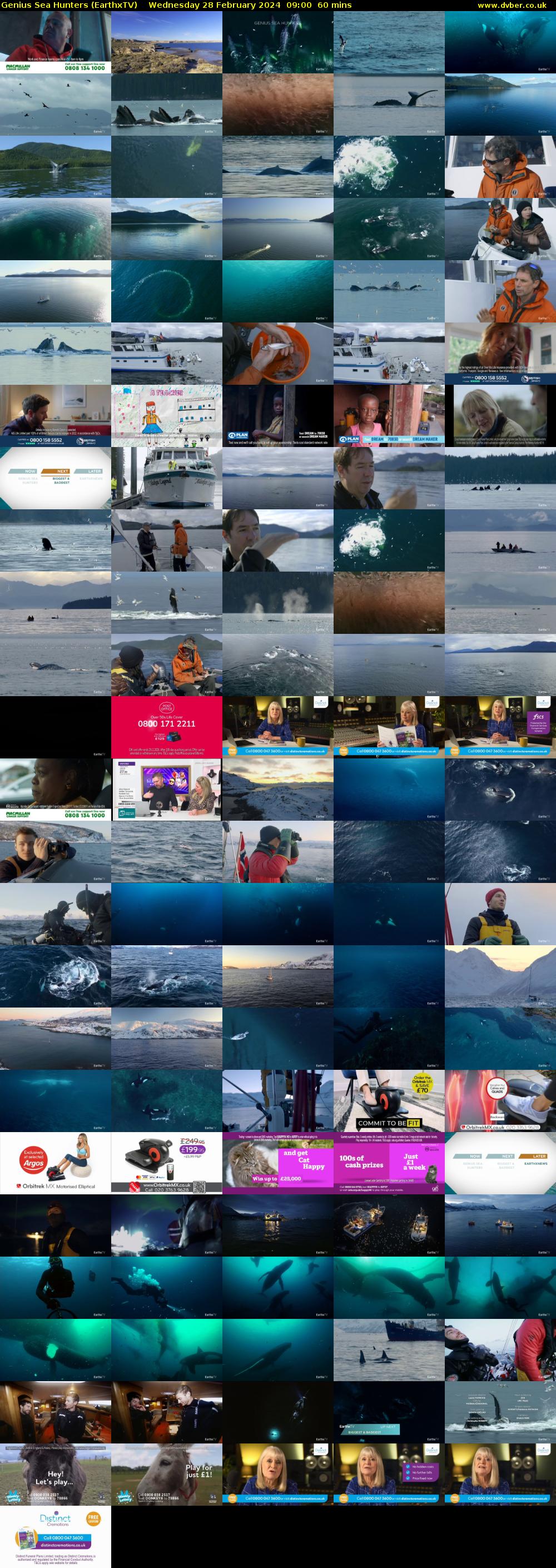 Genius Sea Hunters (EarthxTV) Wednesday 28 February 2024 09:00 - 10:00