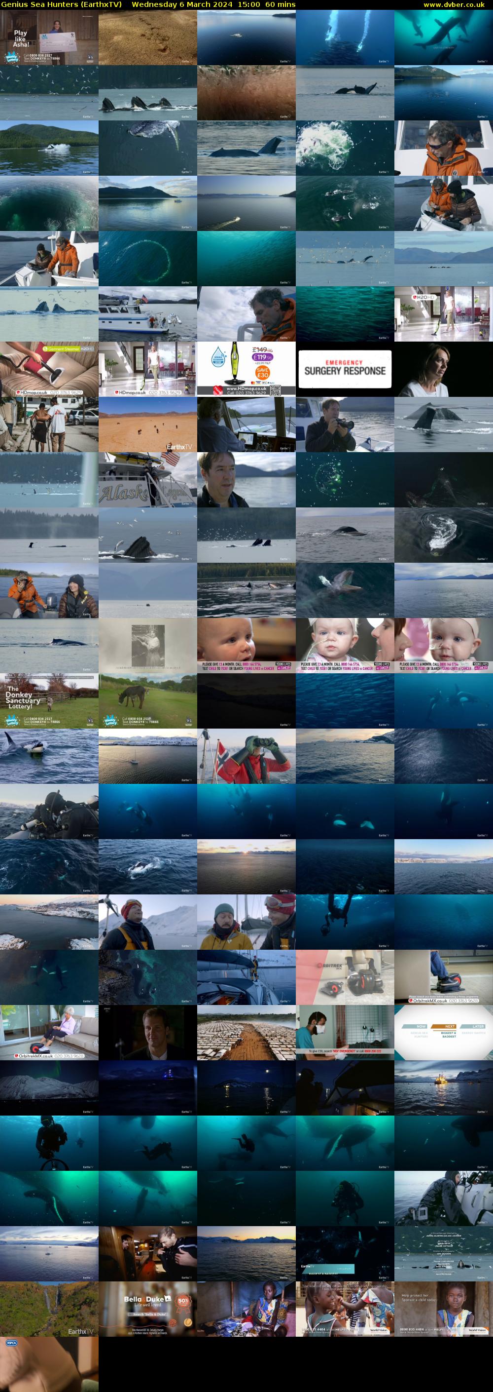 Genius Sea Hunters (EarthxTV) Wednesday 6 March 2024 15:00 - 16:00