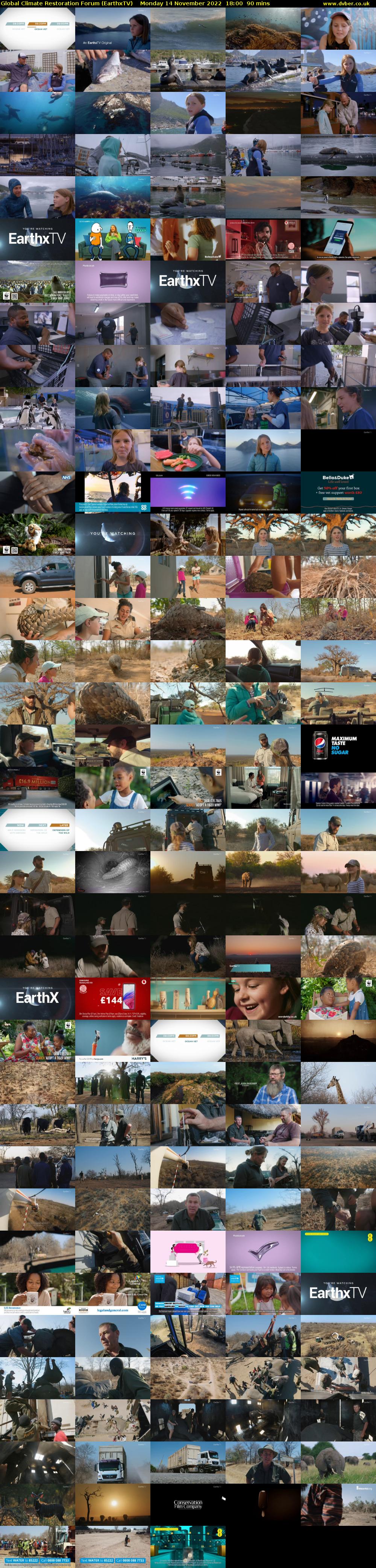 Global Climate Restoration Forum (EarthxTV) Monday 14 November 2022 18:00 - 19:30
