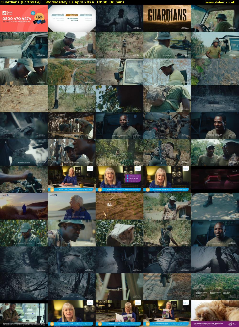 Guardians (EarthxTV) Wednesday 17 April 2024 10:00 - 10:30