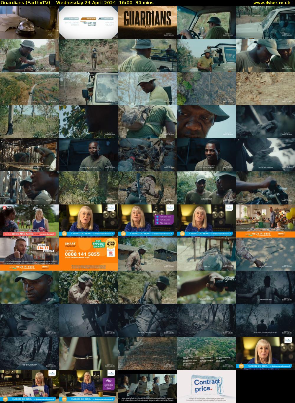 Guardians (EarthxTV) Wednesday 24 April 2024 16:00 - 16:30