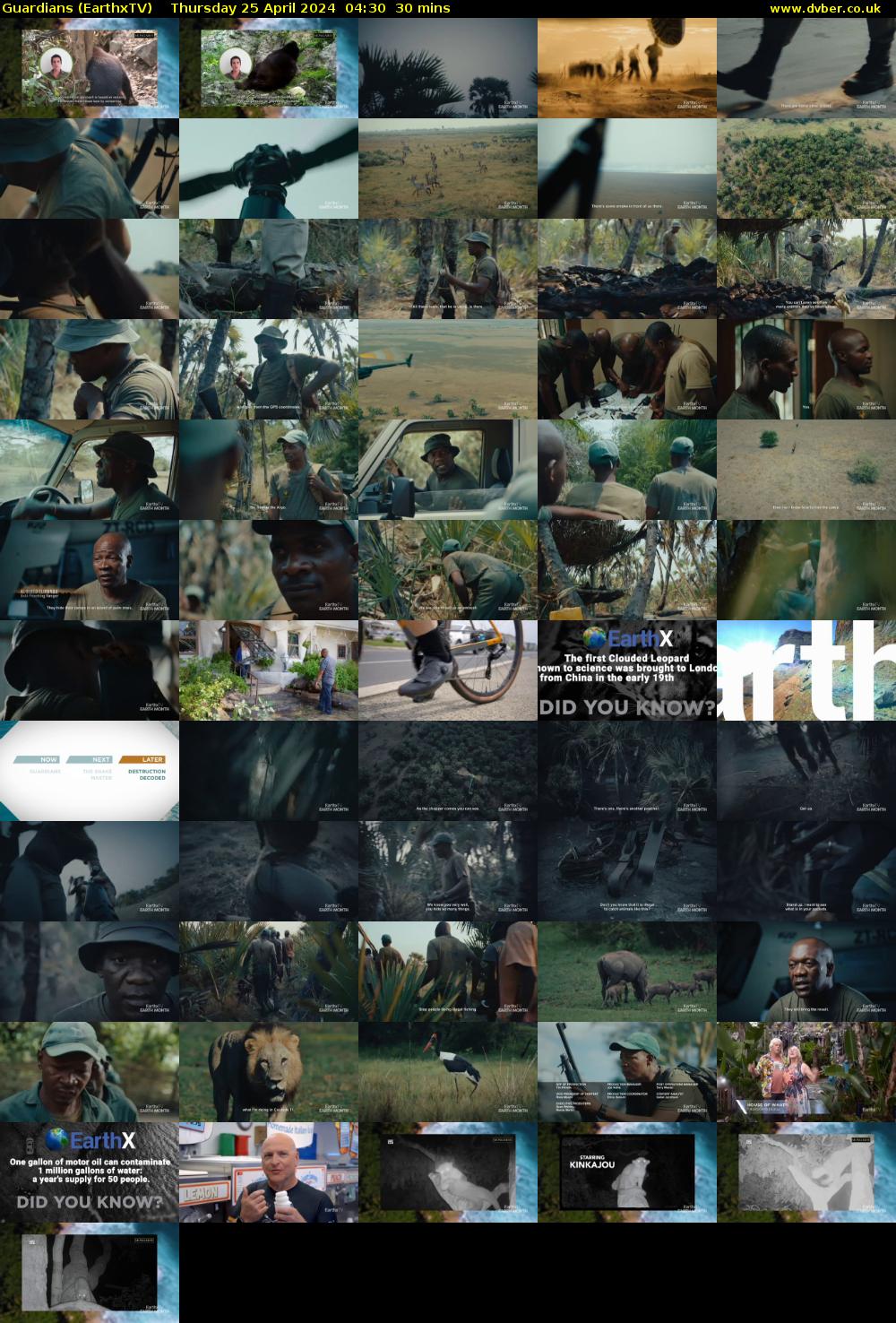 Guardians (EarthxTV) Thursday 25 April 2024 04:30 - 05:00