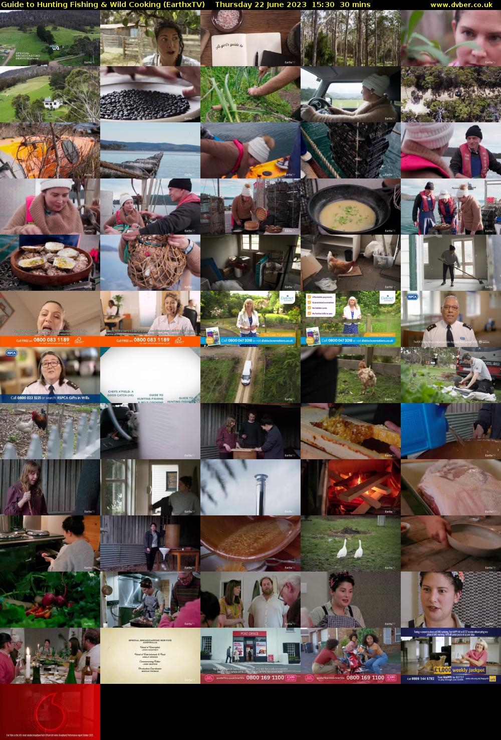 Guide to Hunting Fishing & Wild Cooking (EarthxTV) Thursday 22 June 2023 15:30 - 16:00
