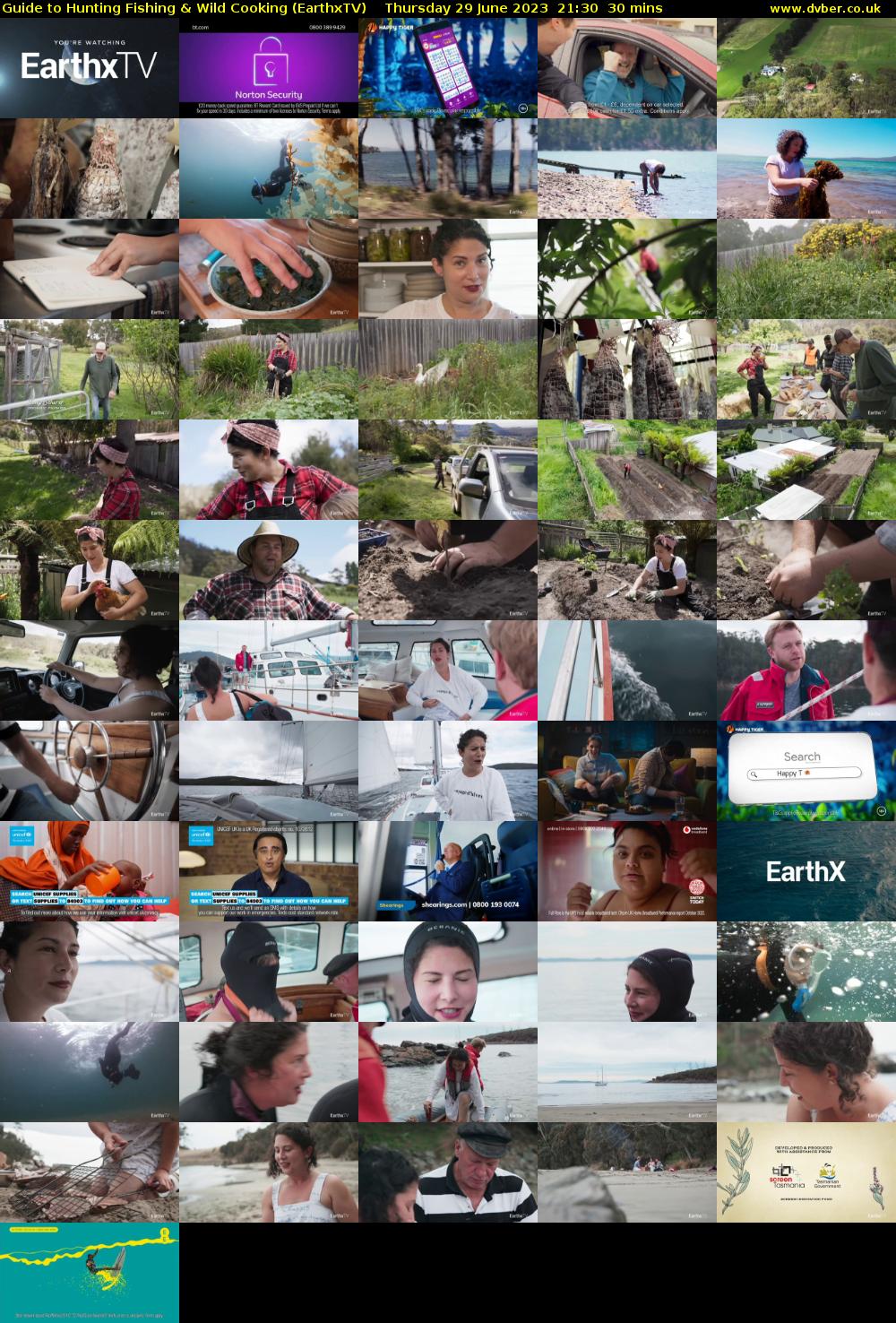 Guide to Hunting Fishing & Wild Cooking (EarthxTV) Thursday 29 June 2023 21:30 - 22:00