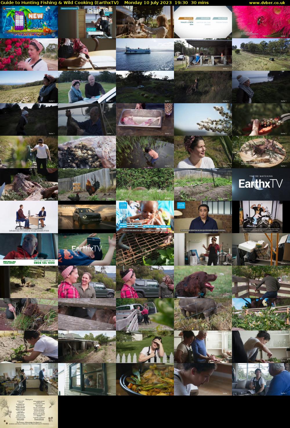 Guide to Hunting Fishing & Wild Cooking (EarthxTV) Monday 10 July 2023 19:30 - 20:00