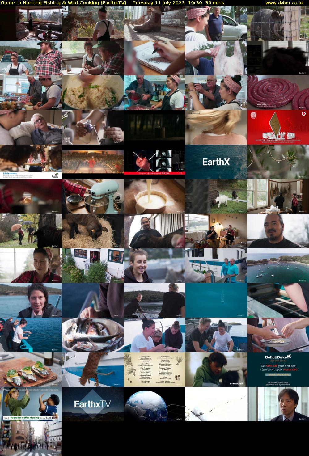 Guide to Hunting Fishing & Wild Cooking (EarthxTV) Tuesday 11 July 2023 19:30 - 20:00