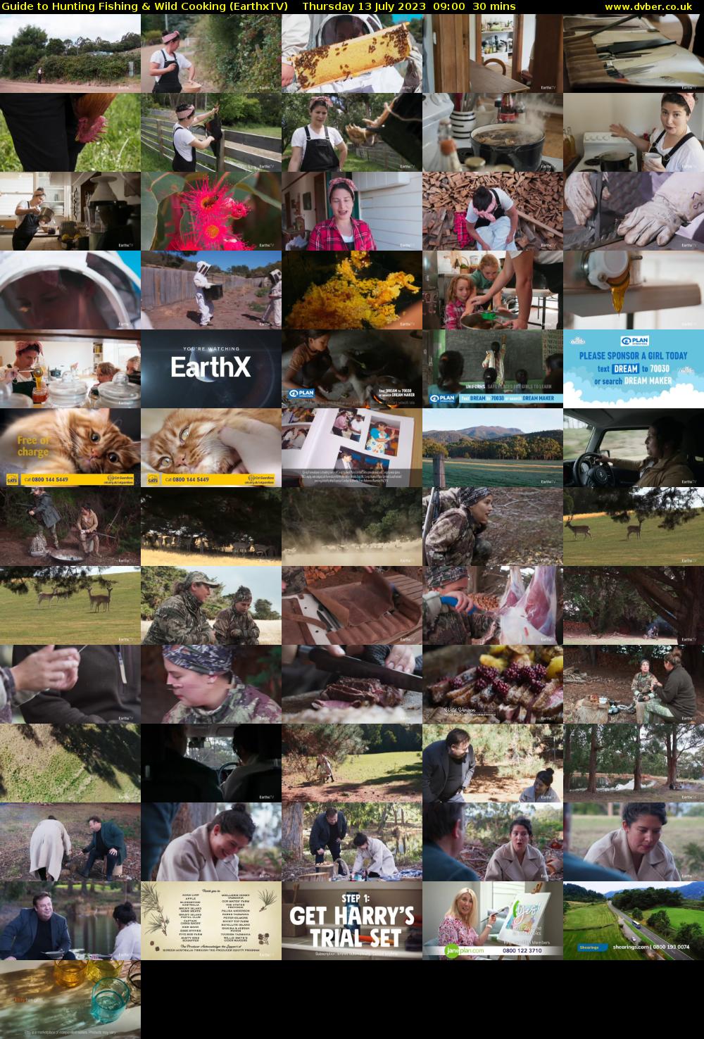 Guide to Hunting Fishing & Wild Cooking (EarthxTV) Thursday 13 July 2023 09:00 - 09:30