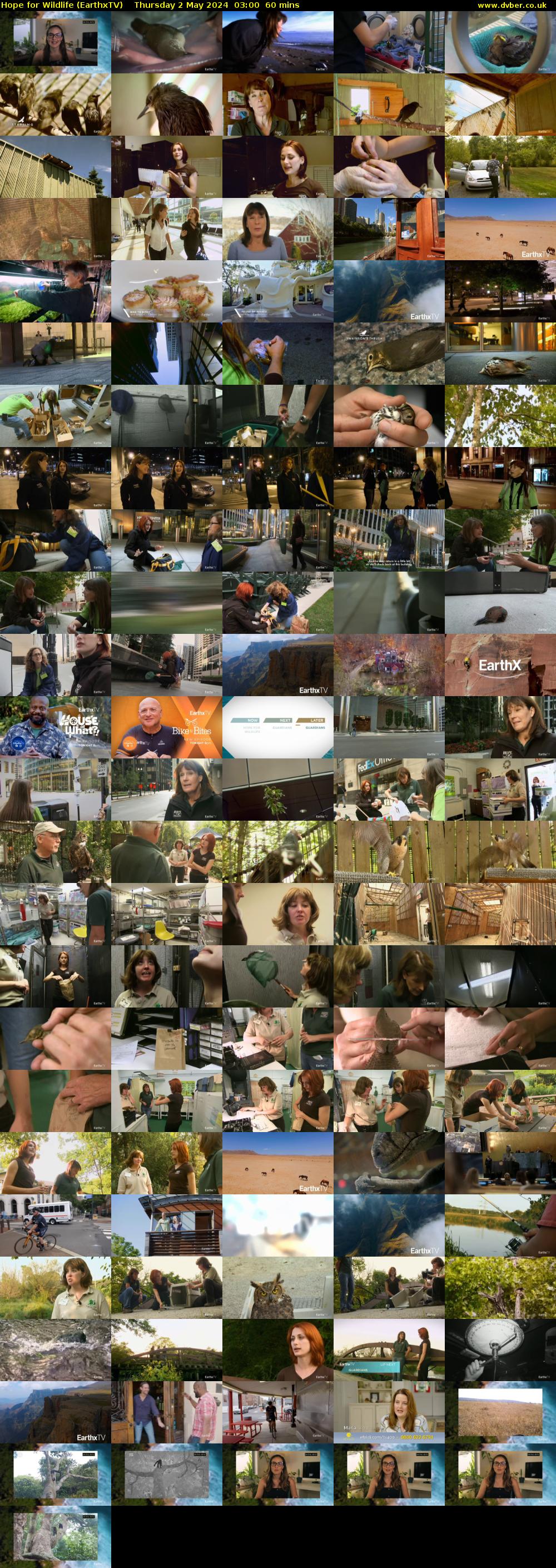 Hope for Wildlife (EarthxTV) Thursday 2 May 2024 03:00 - 04:00