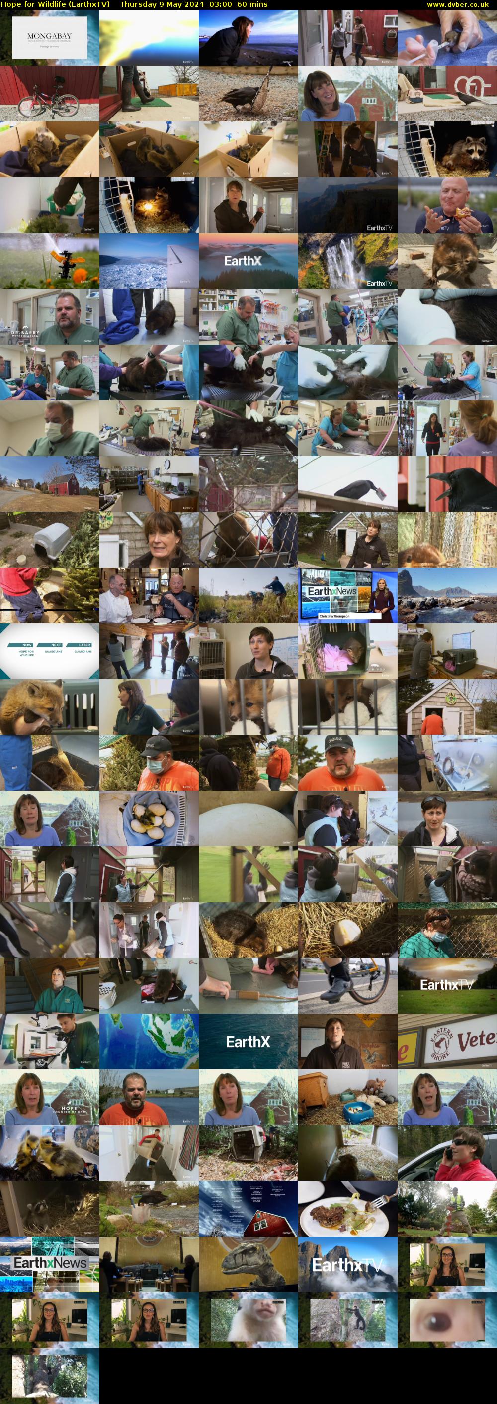 Hope for Wildlife (EarthxTV) Thursday 9 May 2024 03:00 - 04:00