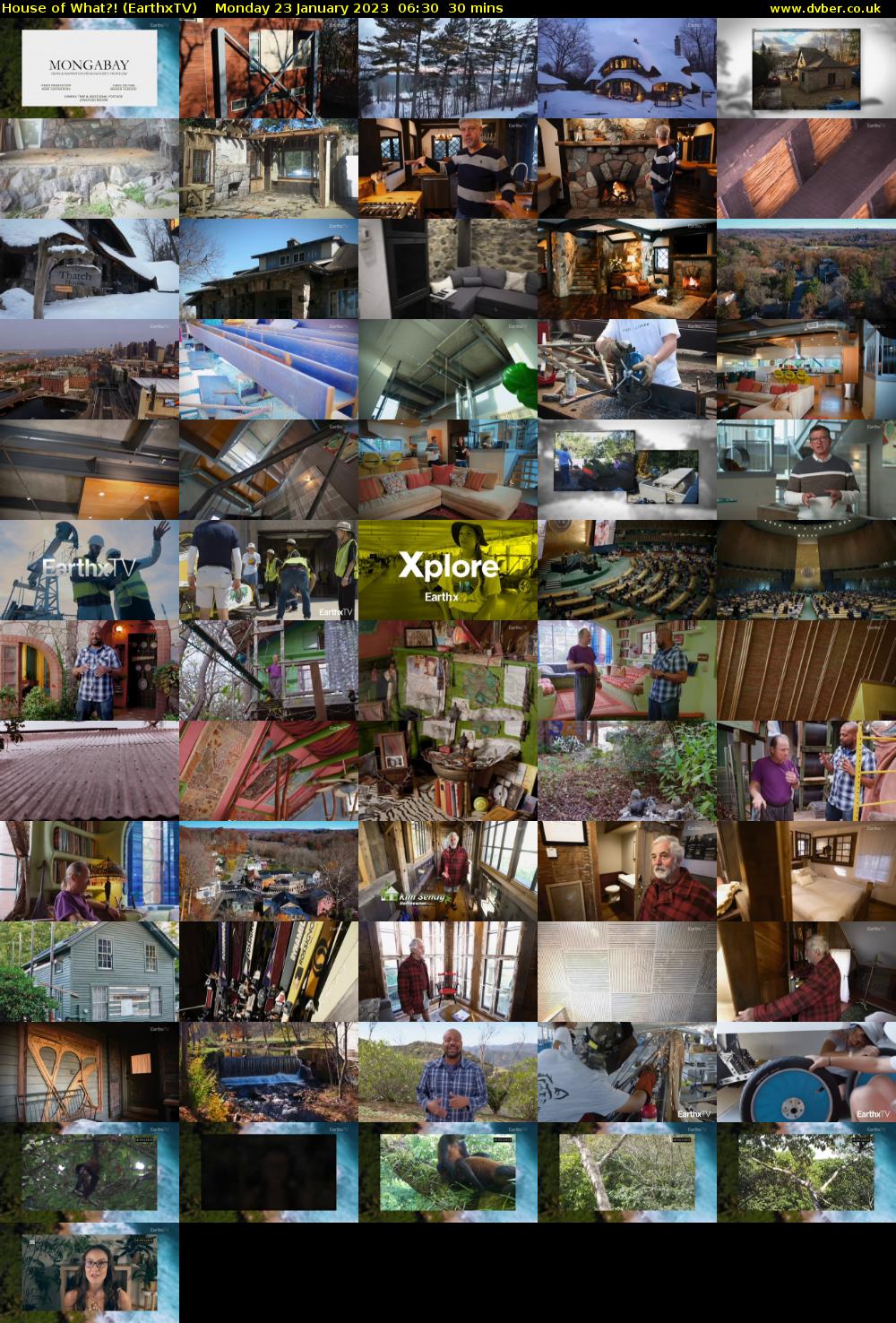 House of What?! (EarthxTV) Monday 23 January 2023 06:30 - 07:00