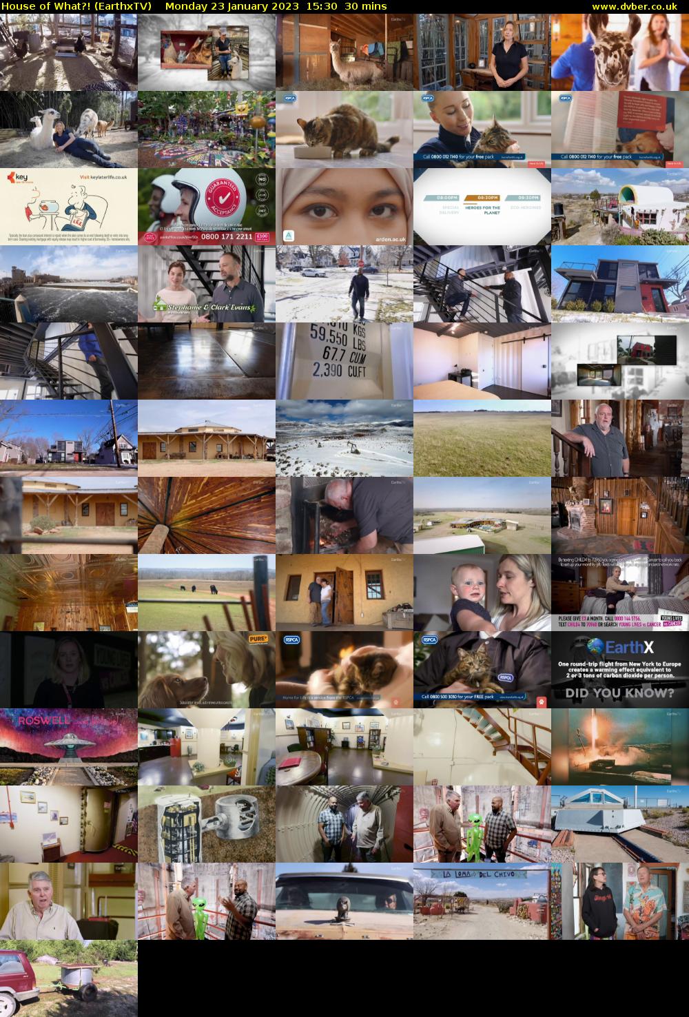 House of What?! (EarthxTV) Monday 23 January 2023 15:30 - 16:00