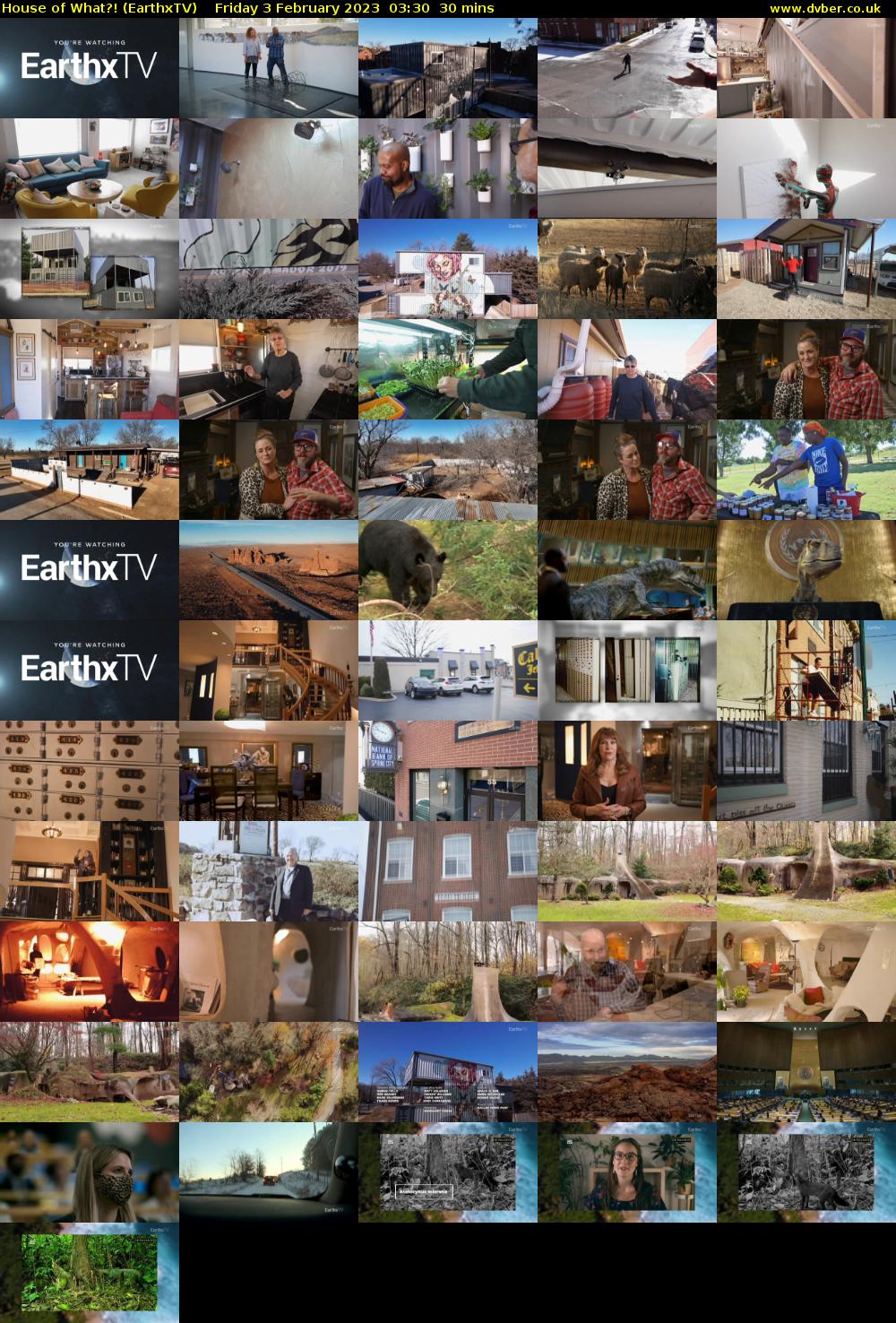 House of What?! (EarthxTV) Friday 3 February 2023 03:30 - 04:00