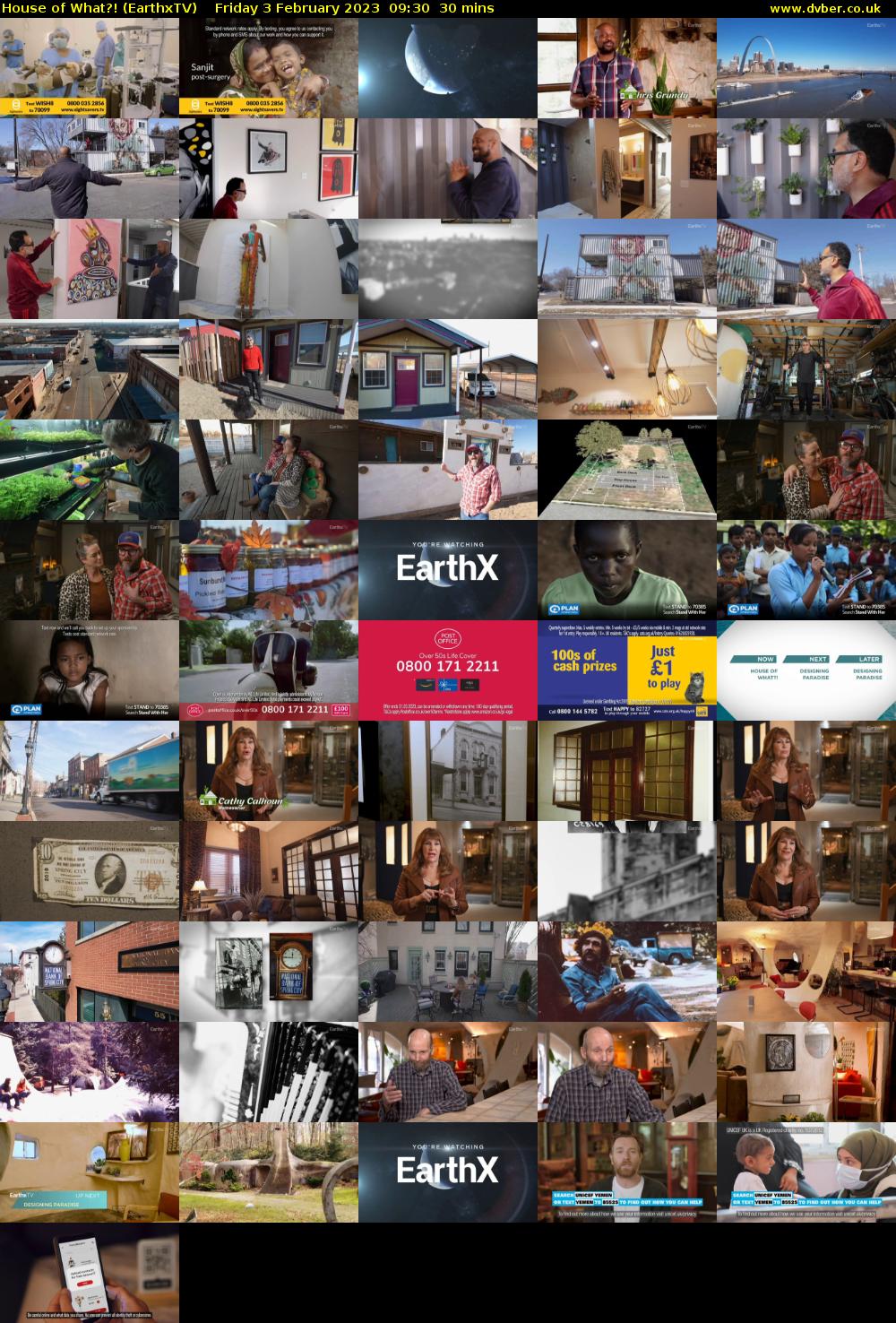 House of What?! (EarthxTV) Friday 3 February 2023 09:30 - 10:00