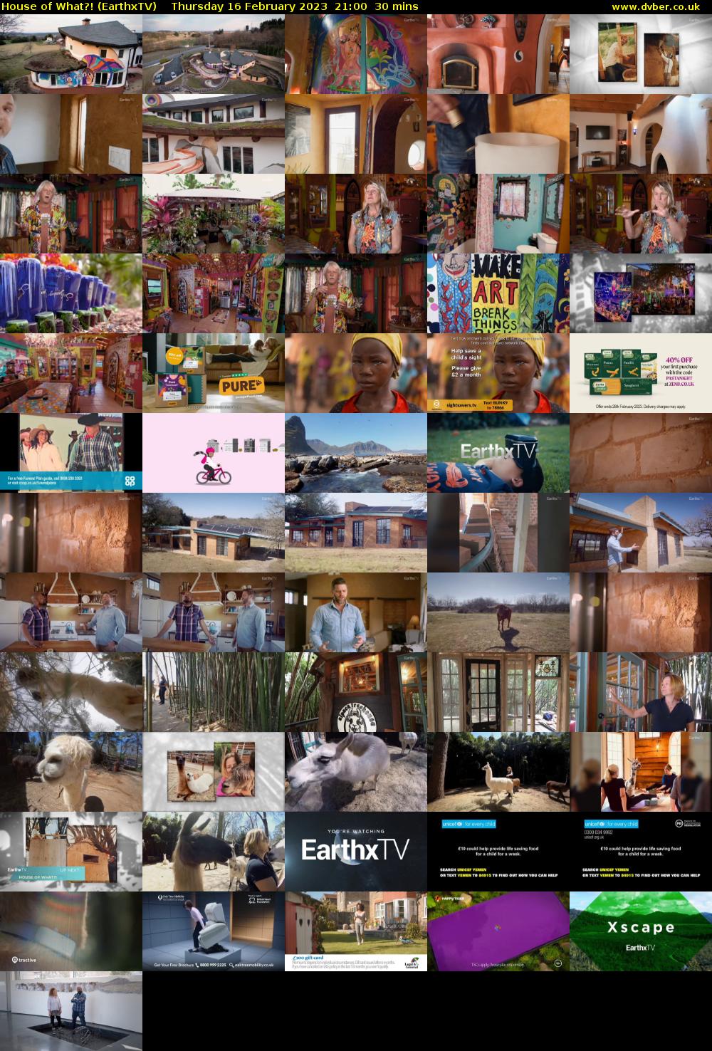 House of What?! (EarthxTV) Thursday 16 February 2023 21:00 - 21:30