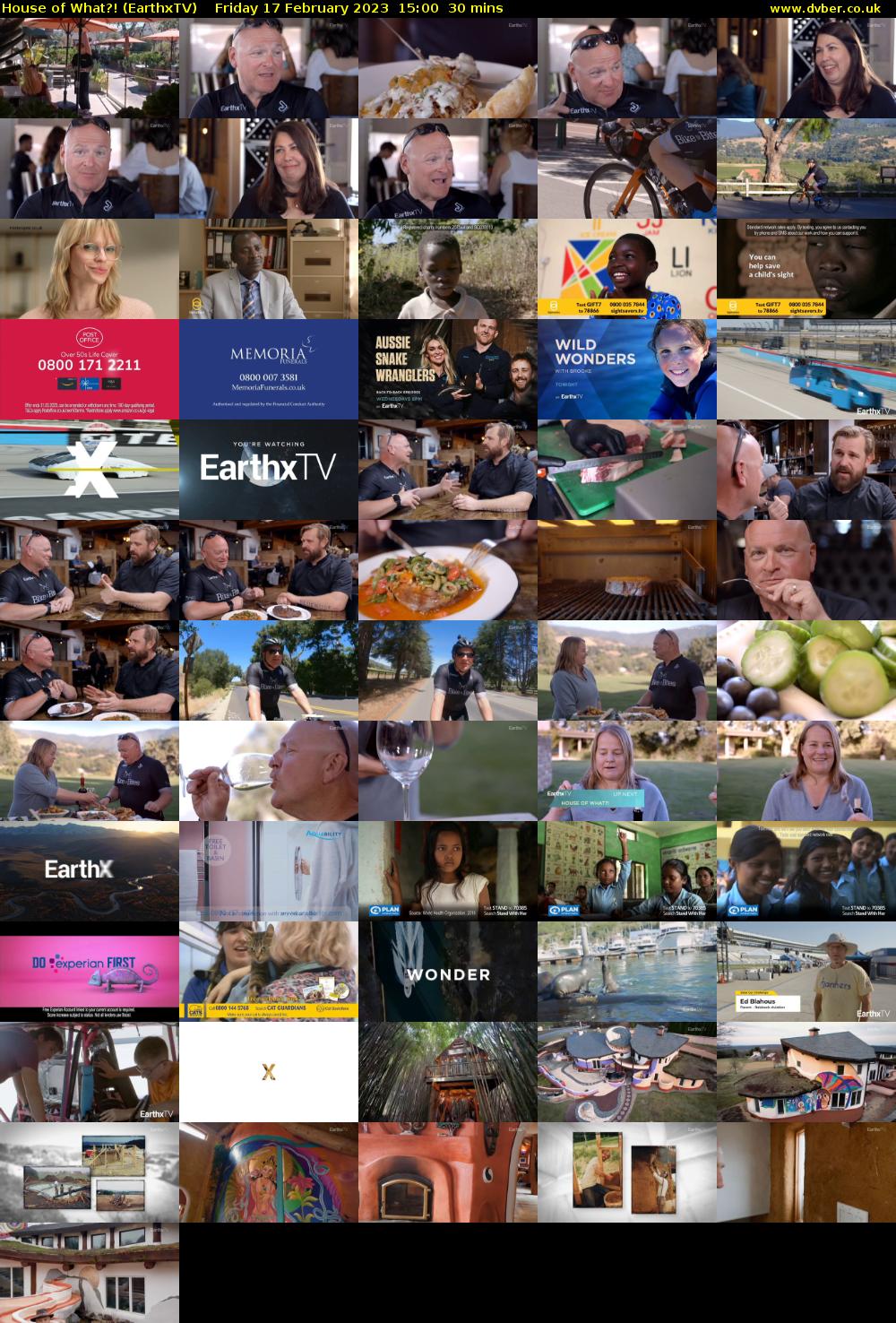 House of What?! (EarthxTV) Friday 17 February 2023 15:00 - 15:30