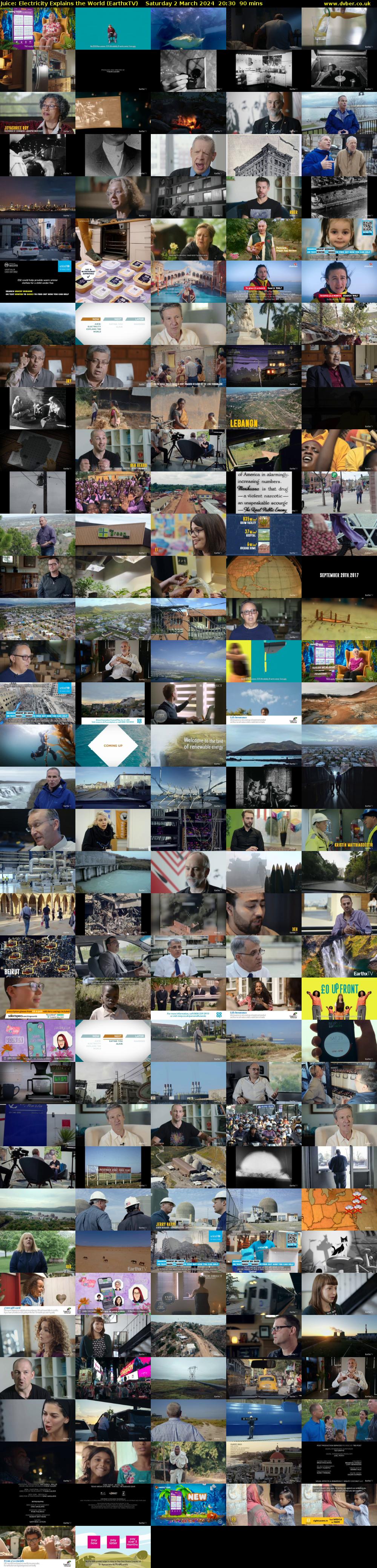 Juice: Electricity Explains the World (EarthxTV) Saturday 2 March 2024 20:30 - 22:00