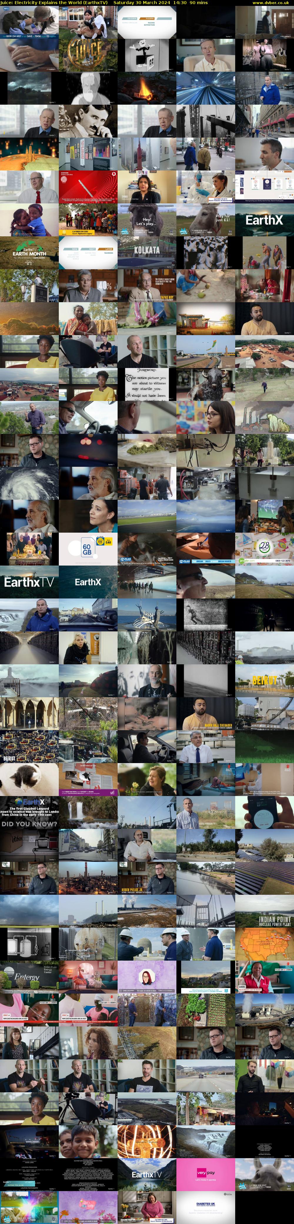 Juice: Electricity Explains the World (EarthxTV) Saturday 30 March 2024 14:30 - 16:00