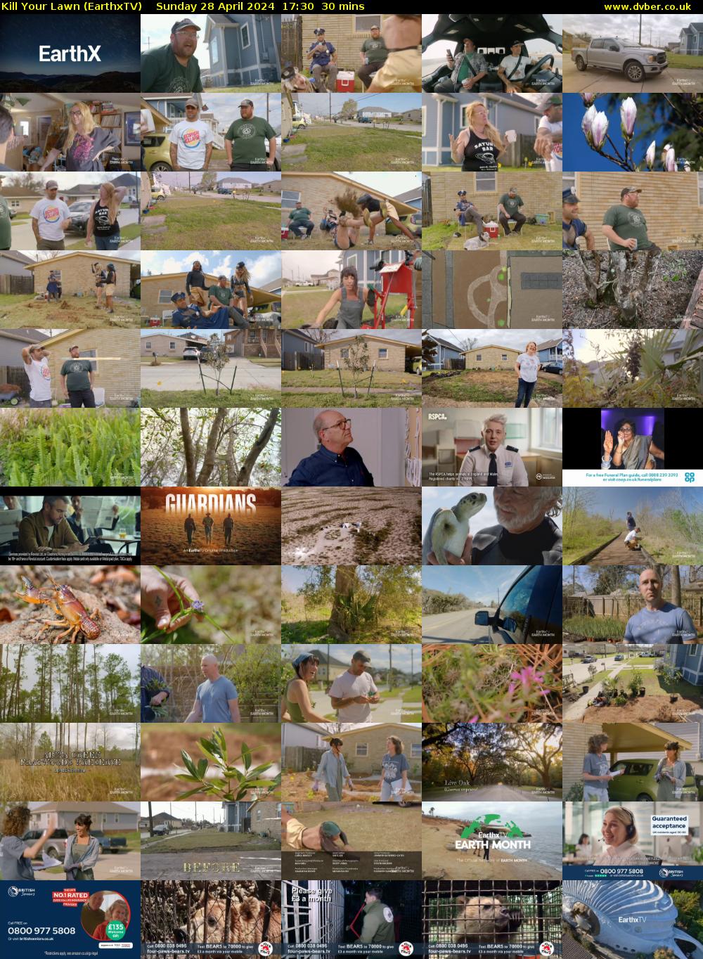 Kill Your Lawn (EarthxTV) Sunday 28 April 2024 17:30 - 18:00