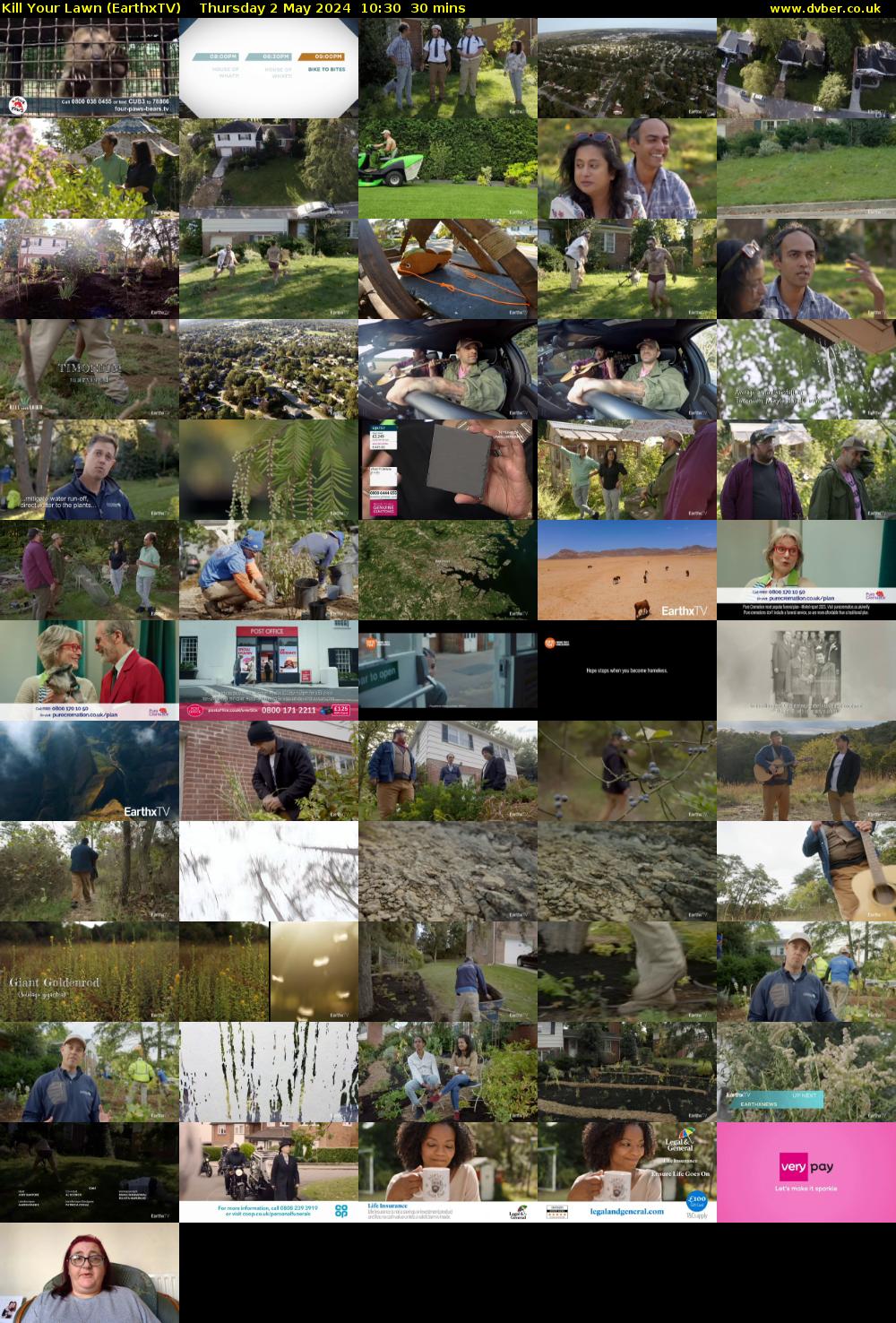 Kill Your Lawn (EarthxTV) Thursday 2 May 2024 10:30 - 11:00