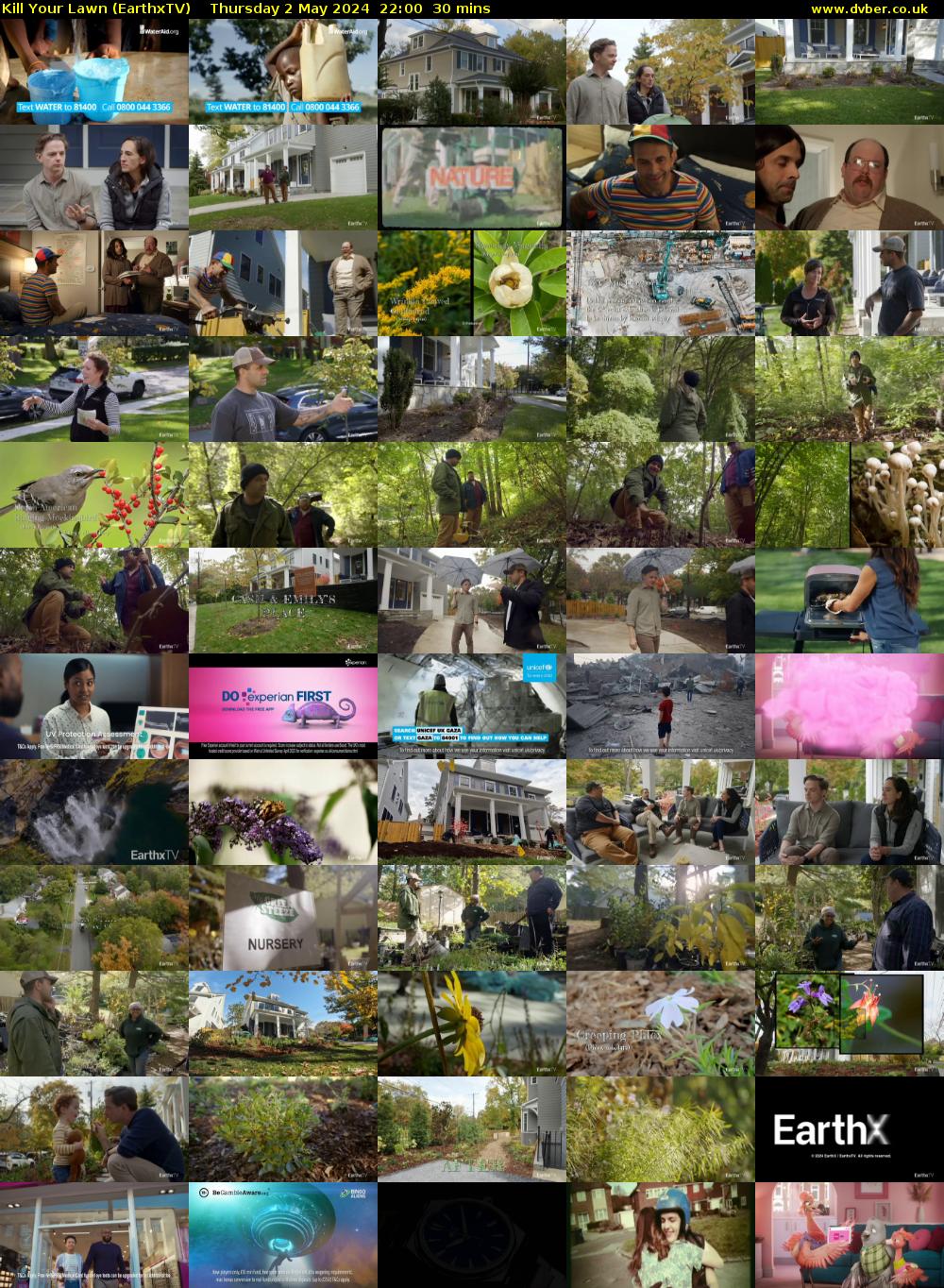 Kill Your Lawn (EarthxTV) Thursday 2 May 2024 22:00 - 22:30