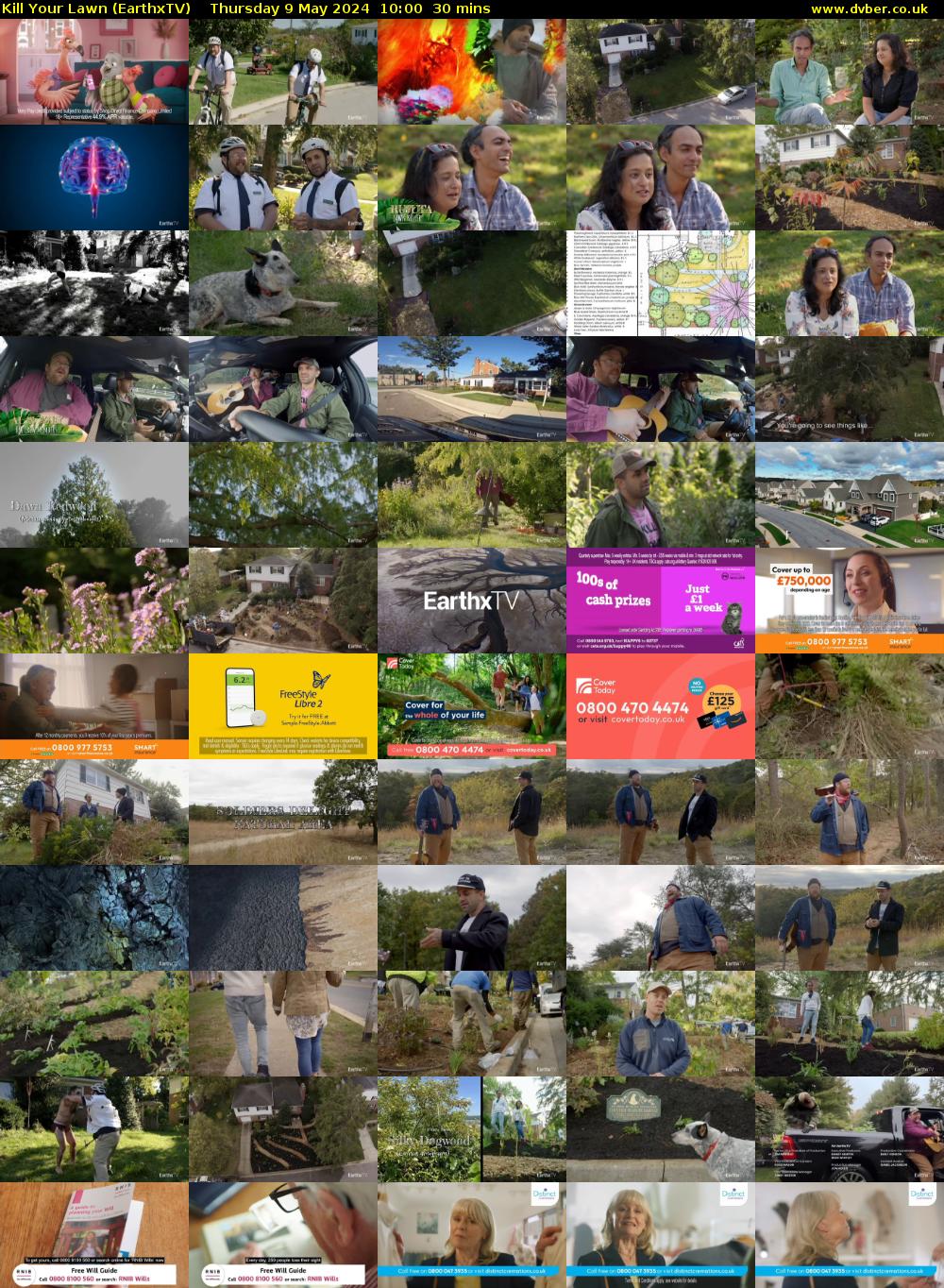 Kill Your Lawn (EarthxTV) Thursday 9 May 2024 10:00 - 10:30