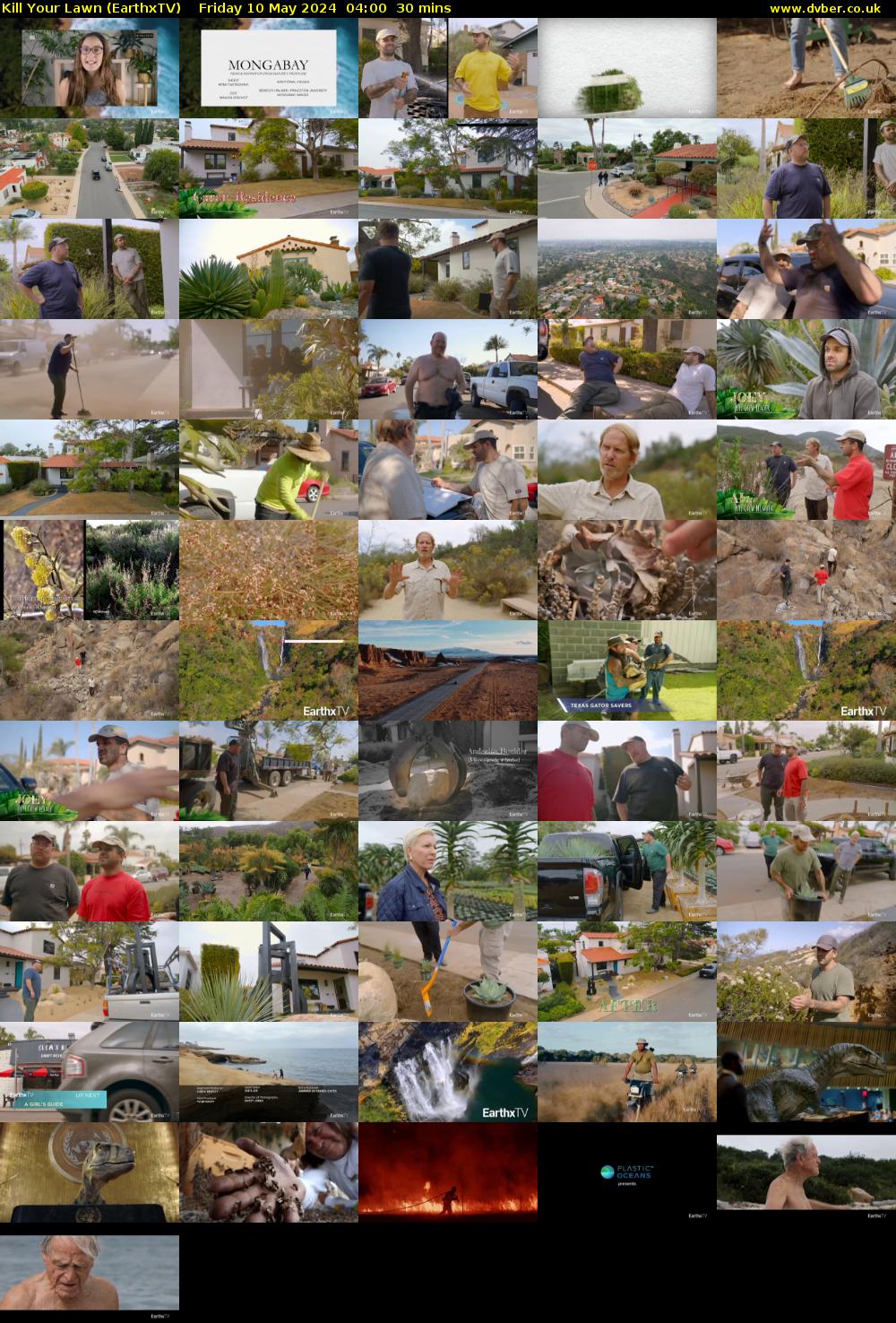 Kill Your Lawn (EarthxTV) Friday 10 May 2024 04:00 - 04:30