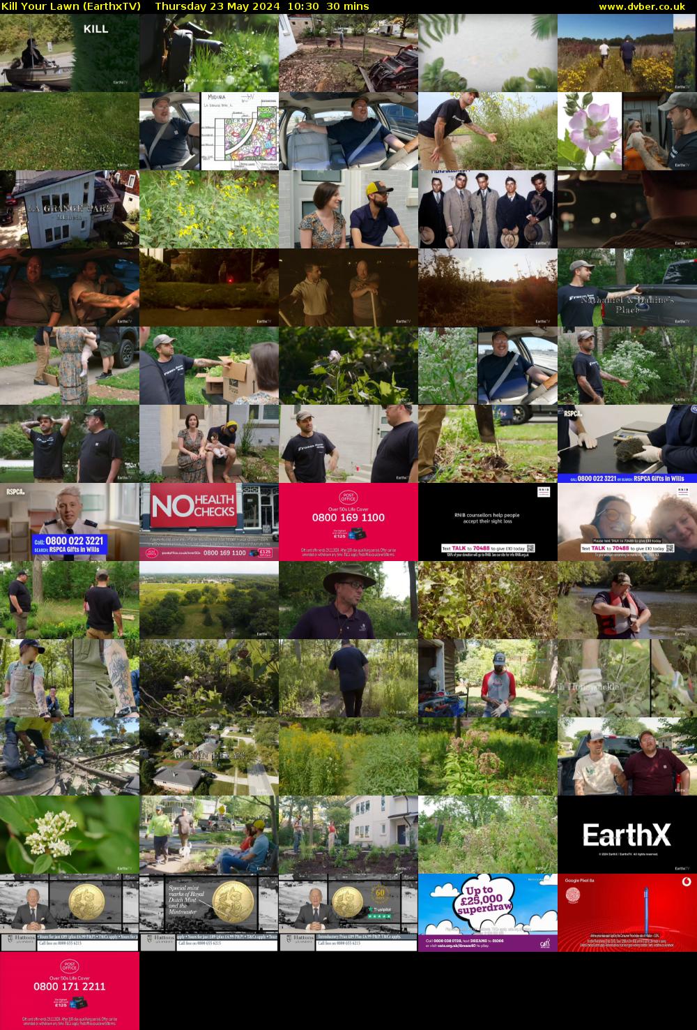 Kill Your Lawn (EarthxTV) Thursday 23 May 2024 10:30 - 11:00