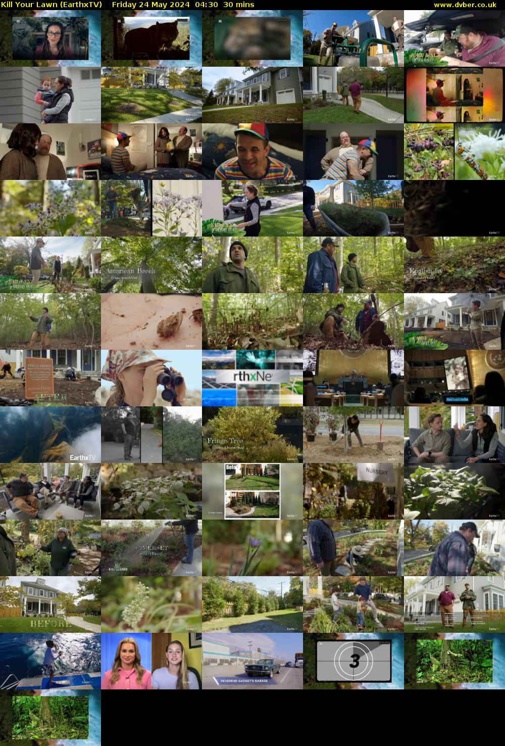 Kill Your Lawn (EarthxTV) Friday 24 May 2024 04:30 - 05:00