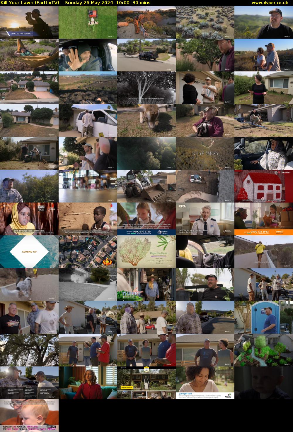 Kill Your Lawn (EarthxTV) Sunday 26 May 2024 10:00 - 10:30