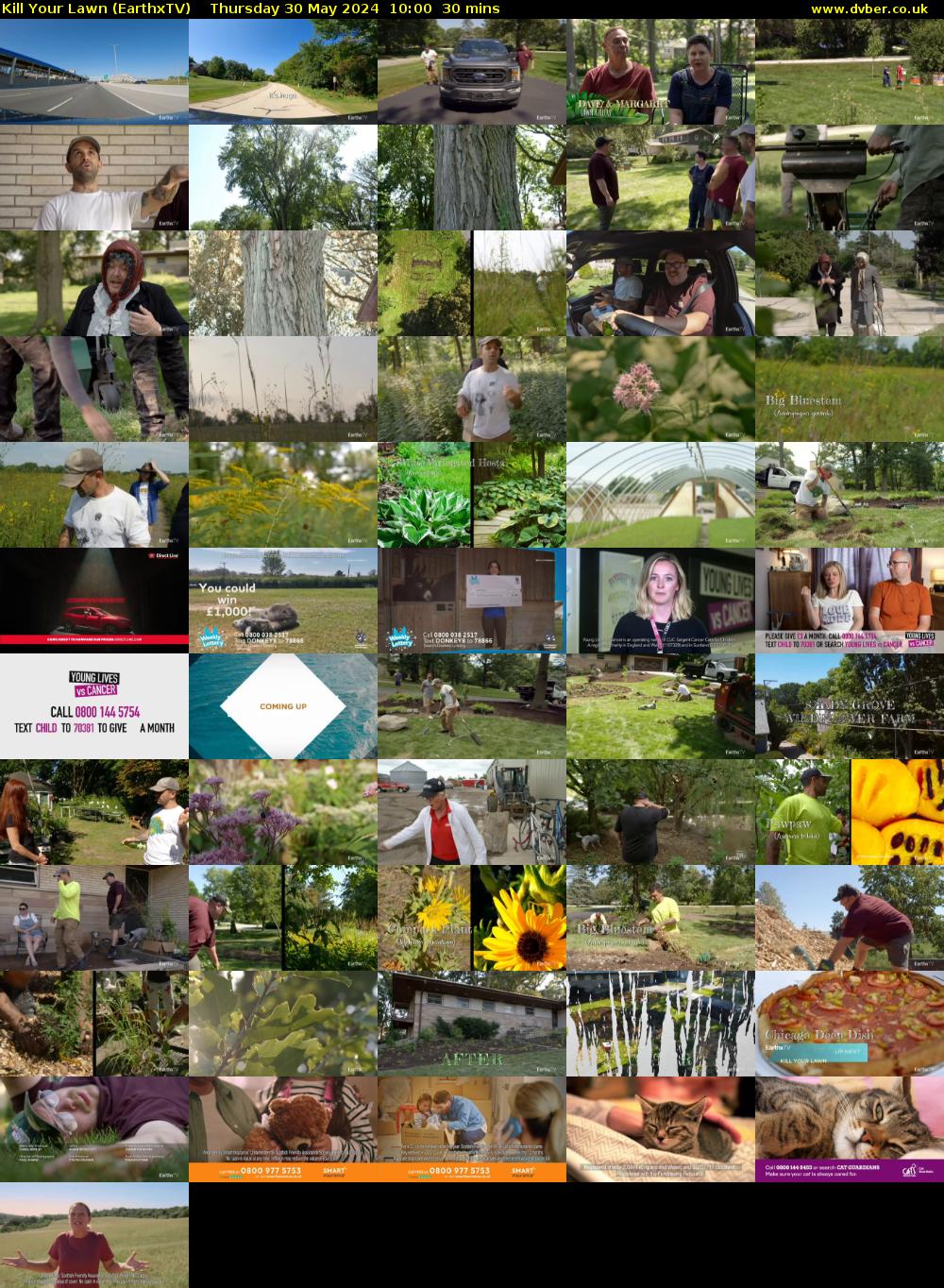 Kill Your Lawn (EarthxTV) Thursday 30 May 2024 10:00 - 10:30