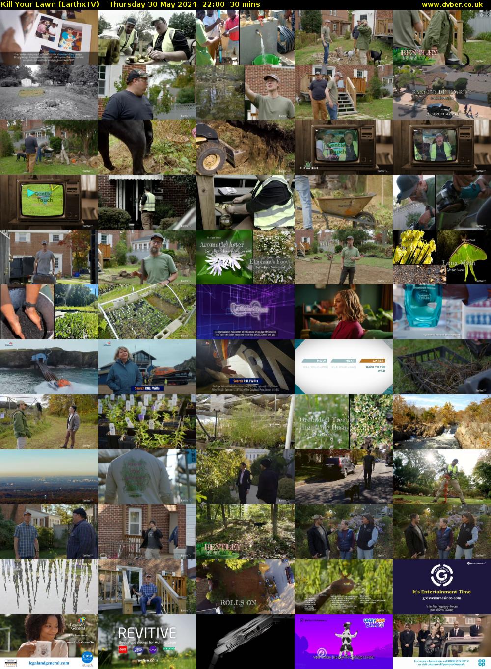 Kill Your Lawn (EarthxTV) Thursday 30 May 2024 22:00 - 22:30